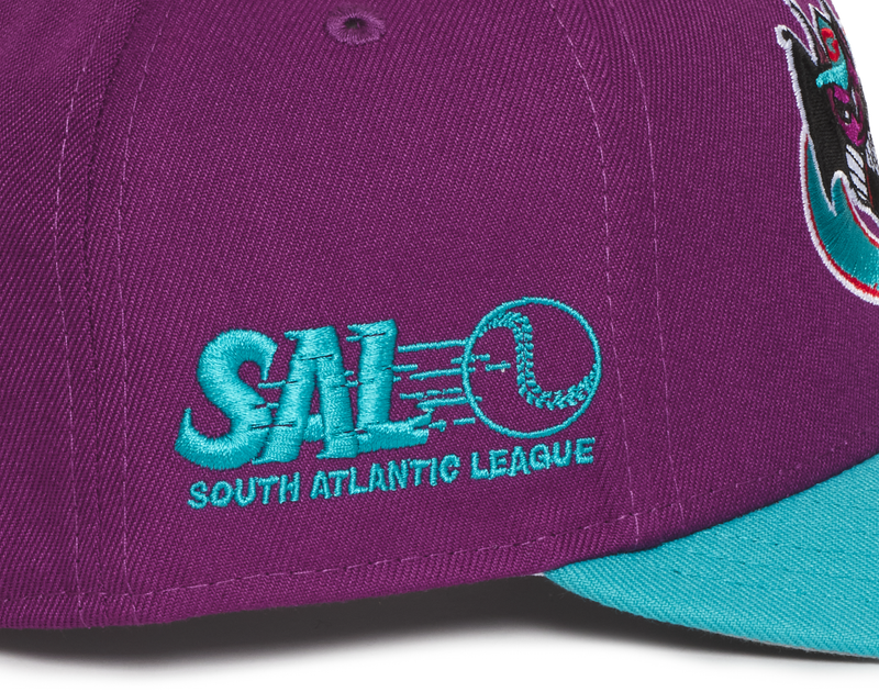 Greensboro Bats Grape and Teal SAL