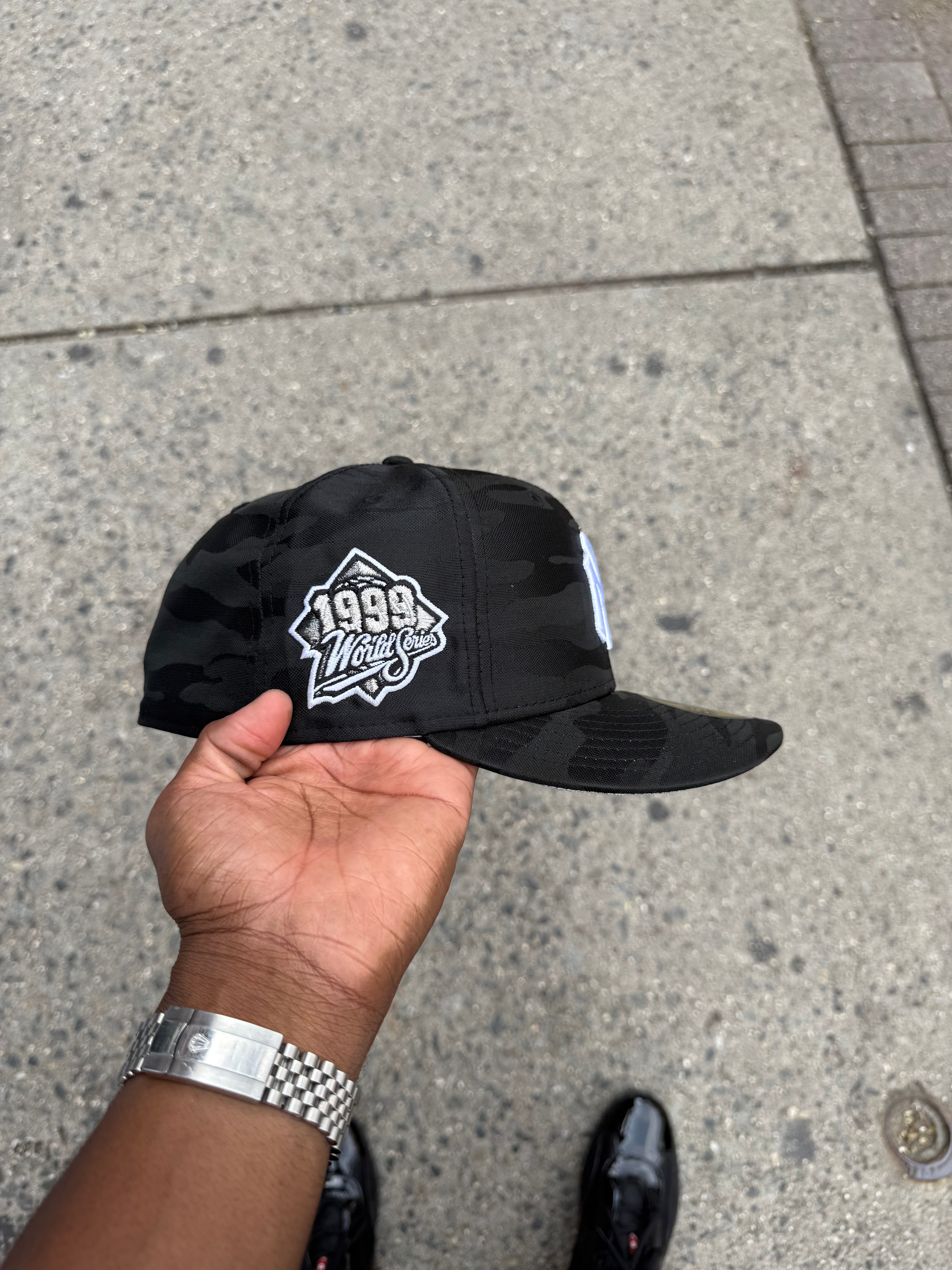 New York Yankees Tonal Black CAMO 1999 World Series