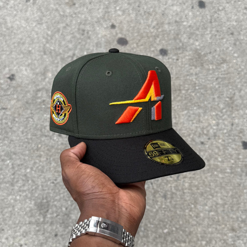 Houston Astros Seaweed Green and Black Space City – CAP USA NYC