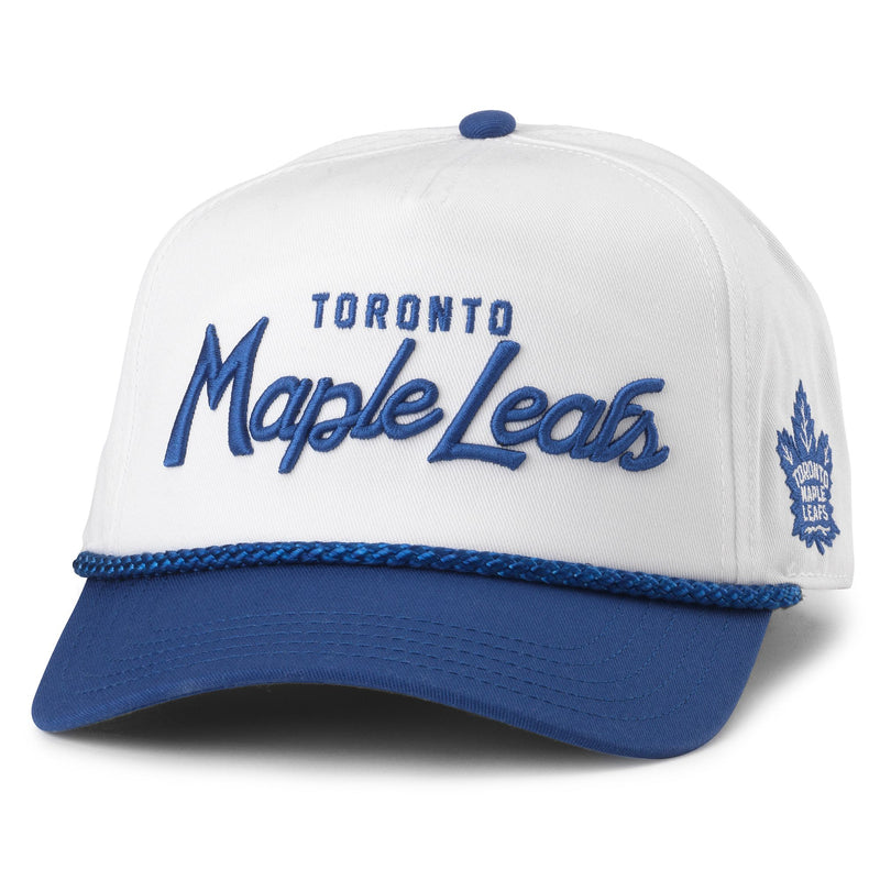 Toronto Maple Leafs White and Blue Snap Back