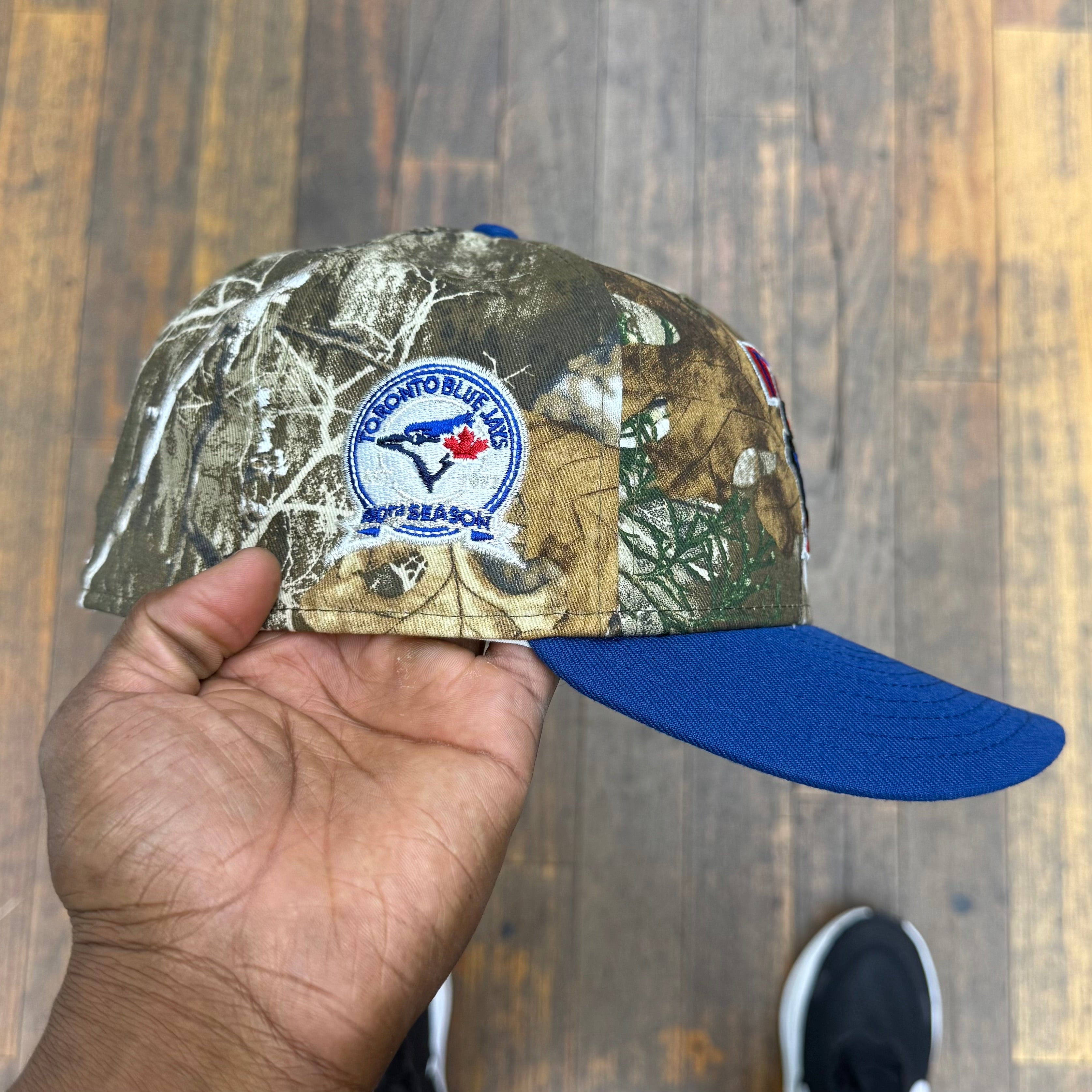 Toronto Blue Jays Real Tree And Royal Blue 40Th Anniversary