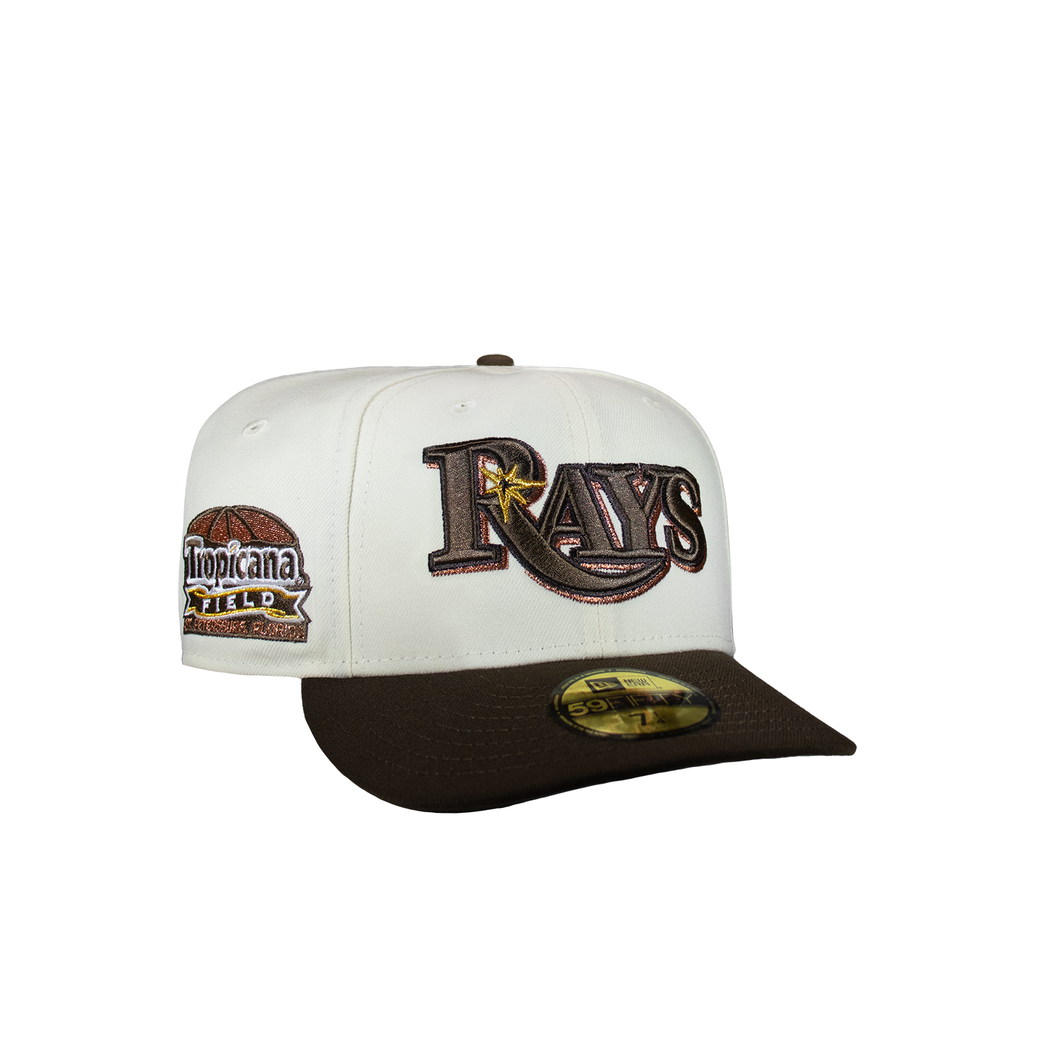 Tampa Bay Rays Creme and Brown Tropicana