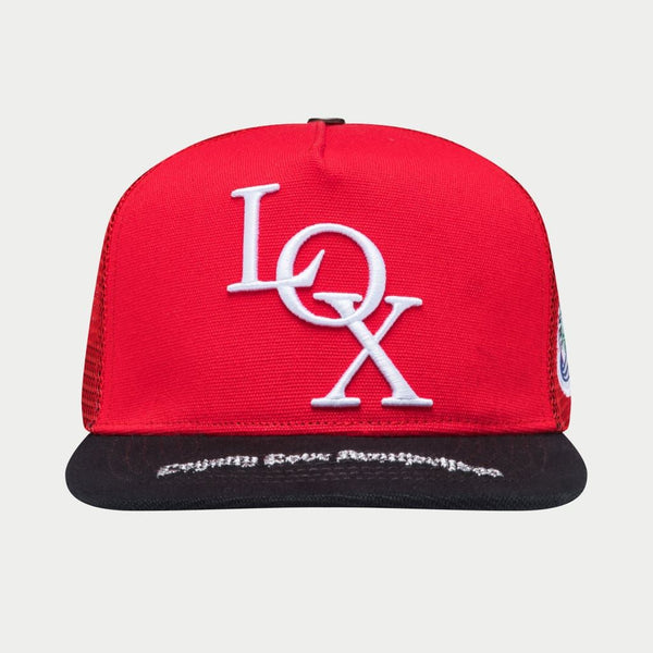 GODSPEED LOX TRUCKER RED & BLACK