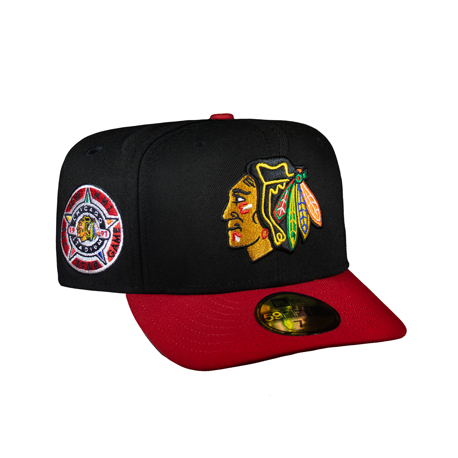 Chicago Black Hawks Black and Red 42nd ASG