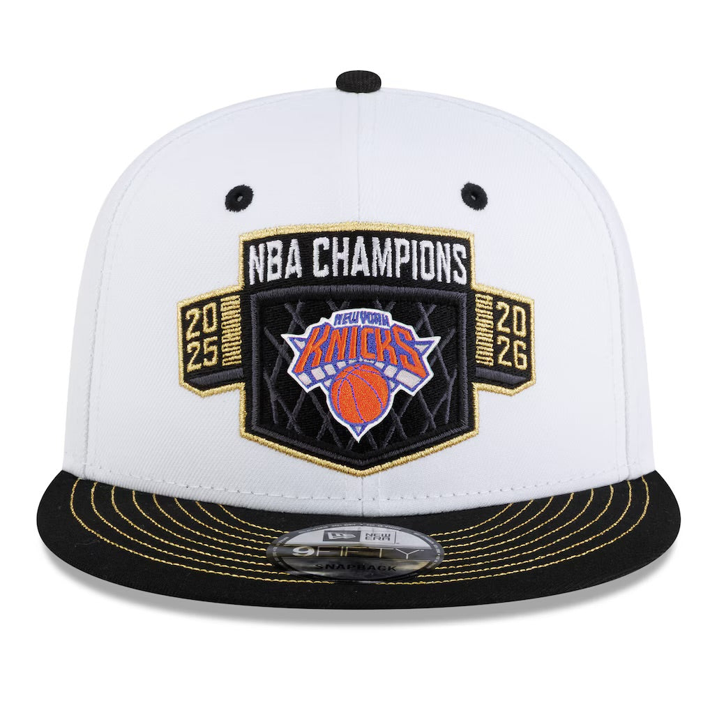 New York Knicks 2026 Champions 950 Classic Snap Creme and Black