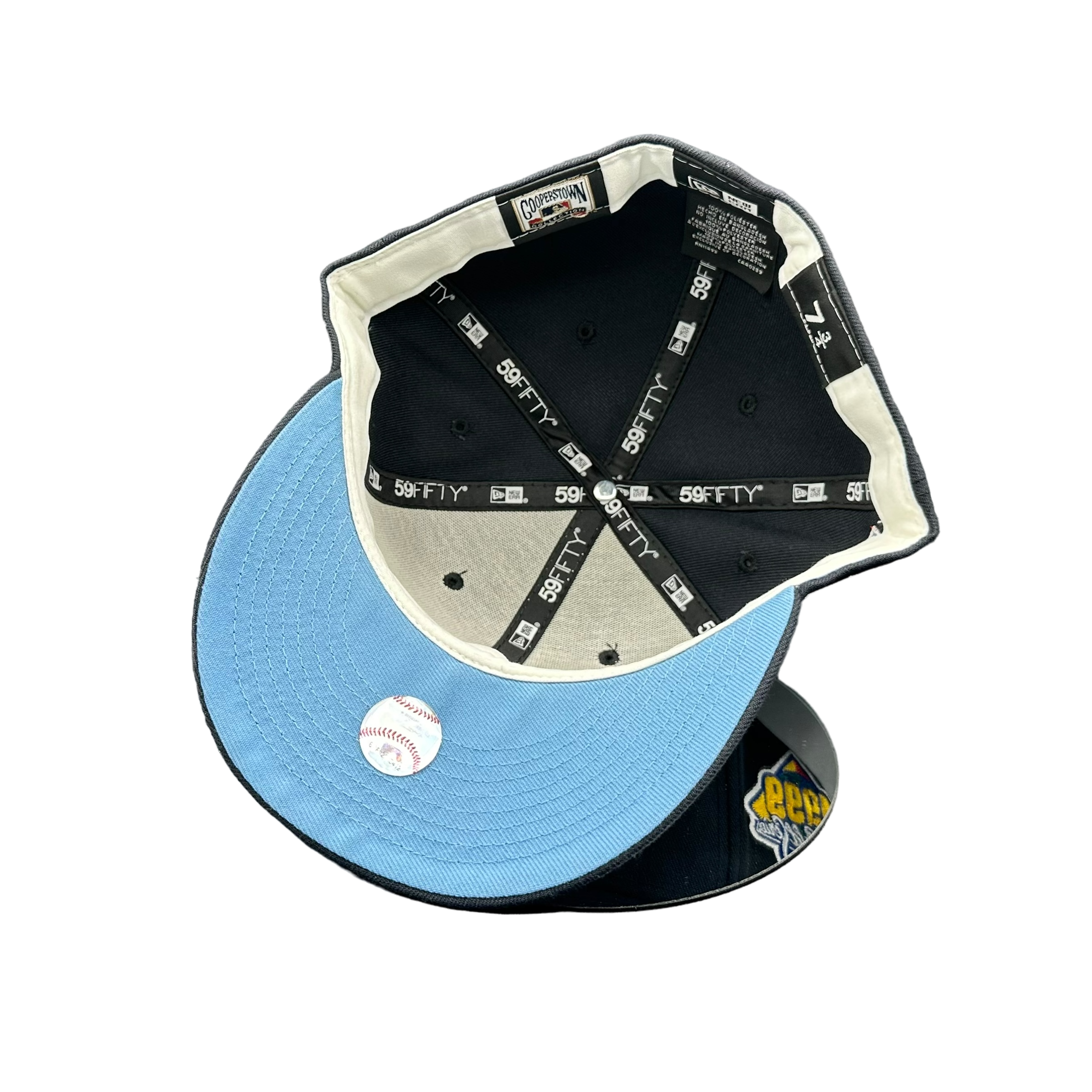 New York Yankees All Navy Blue 1999 Sky Blue UV