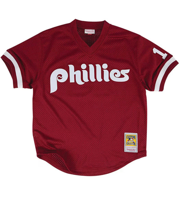 Phillies Burgundy Jersey 19 Kruk