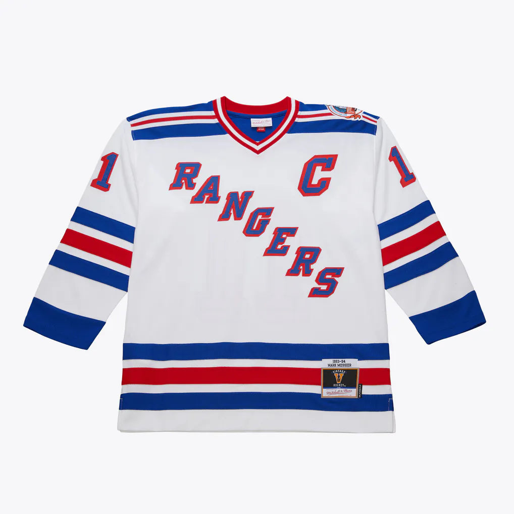 New York Rangers  White Mark Messier Jersey