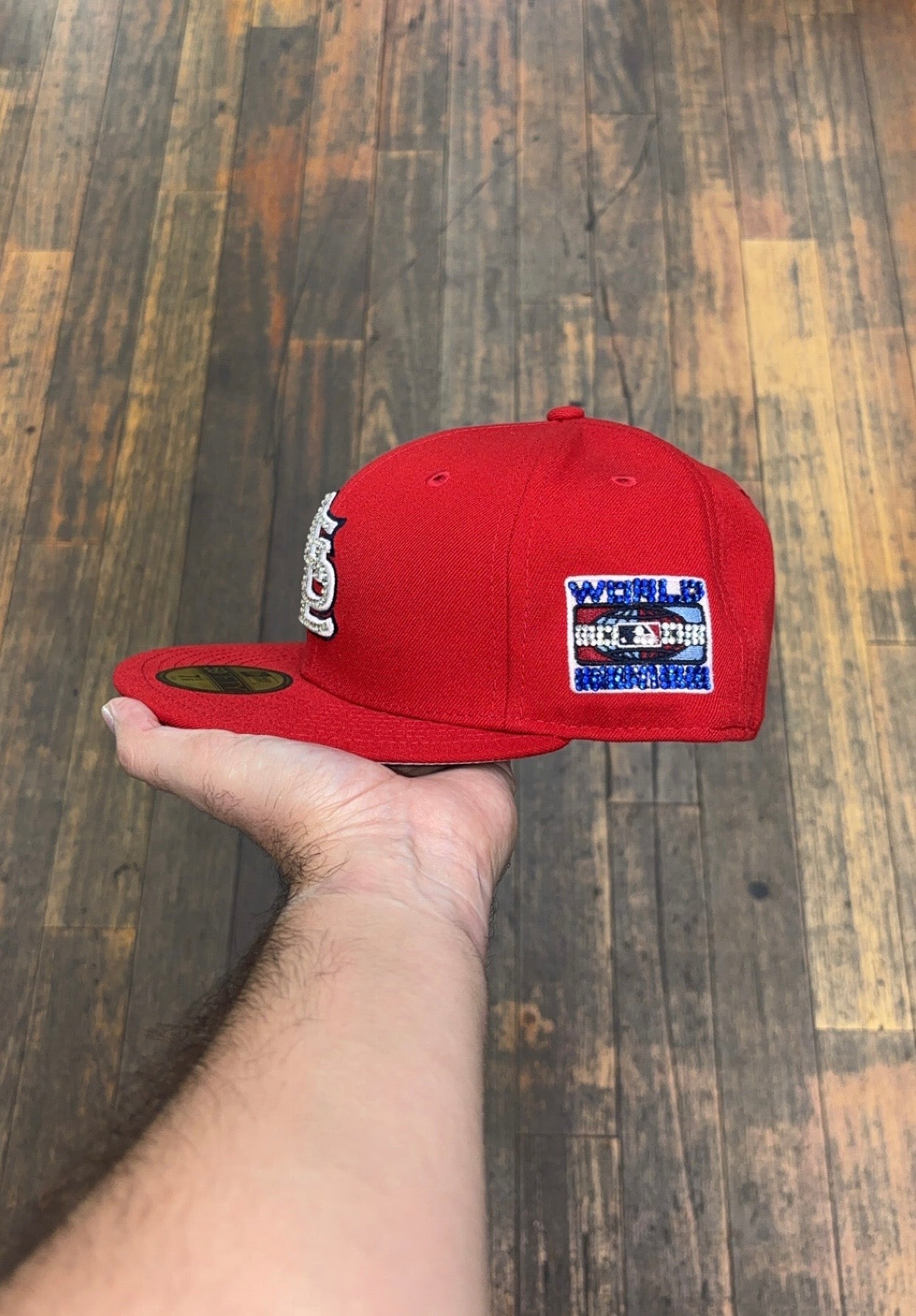 St. Louis Cardinals Crystallized Fitted World Series 2006