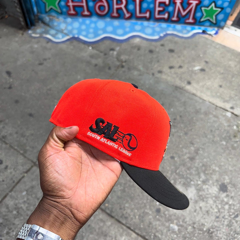 Columbus Redstixx Orange and Black MiLB Southern Atlantic League