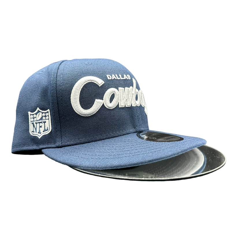 Dallas Cowboys Script Navy 950 CAP USA NYC