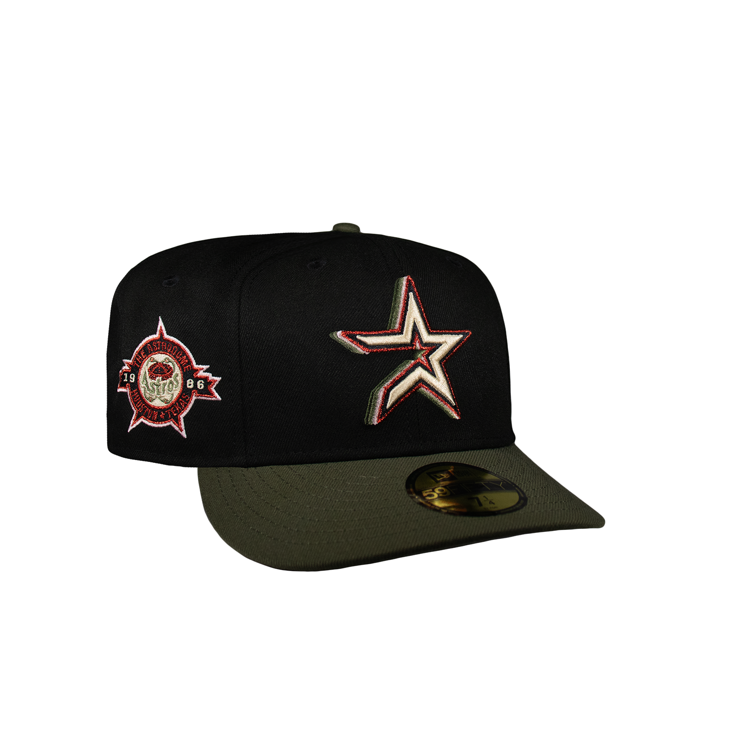 Houston Astros Black and Olive 3D Star 1986 AstroDome