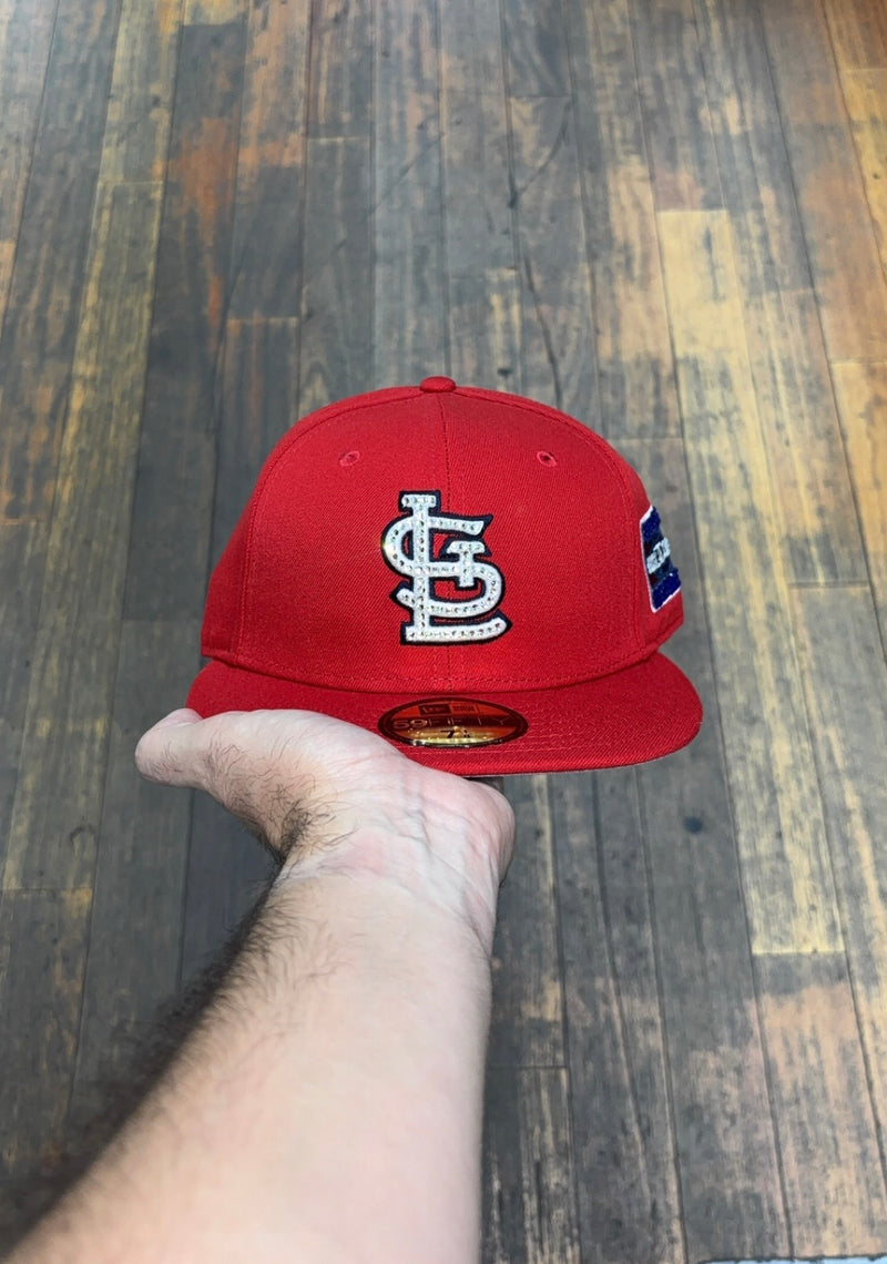 St. Louis Cardinals Crystallized Fitted World Series 2006