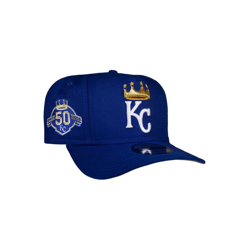 Kansas City Royals Royal 950 AFrame 50Th Snap Back