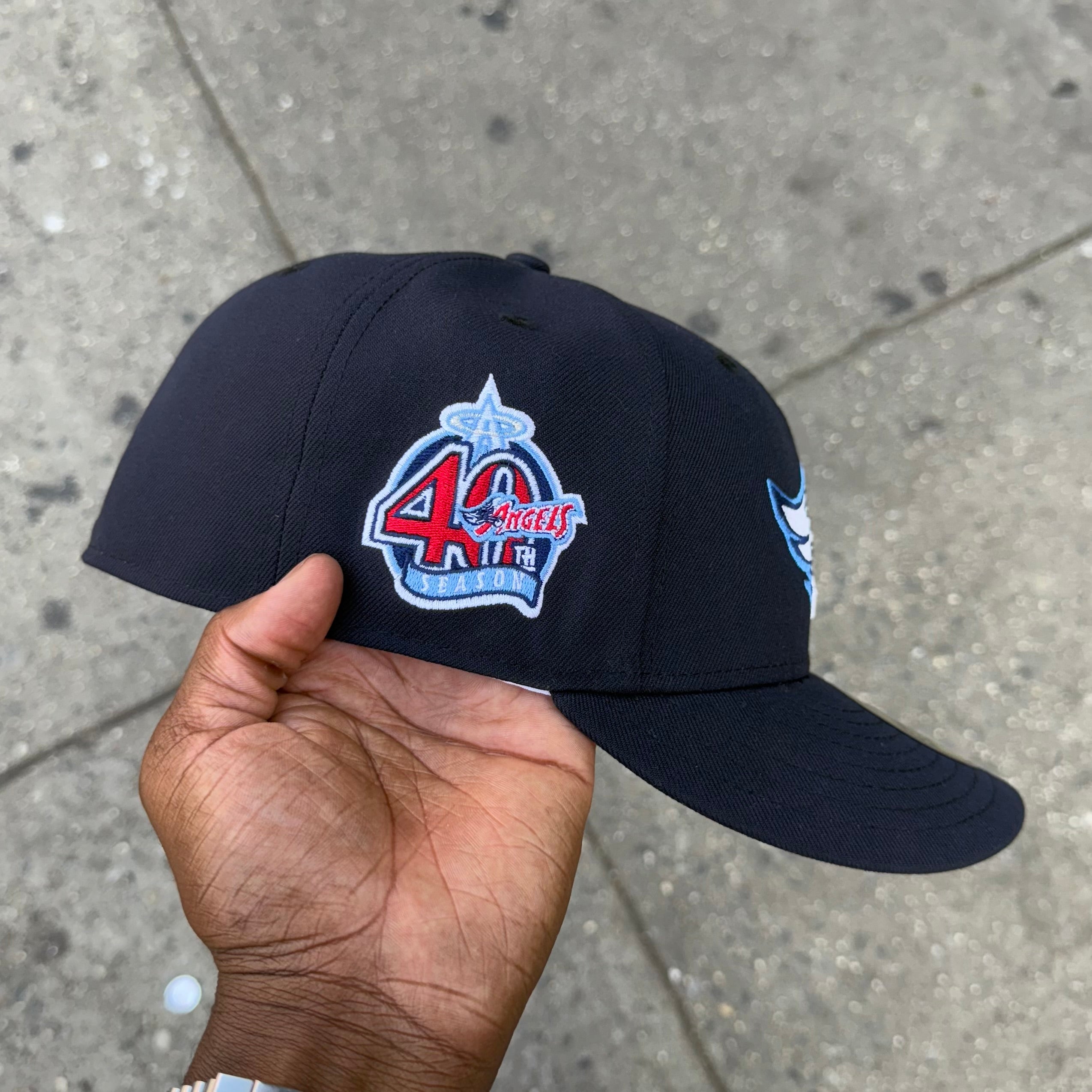 Anaheim Angels Navy Blue 40th Anniversary