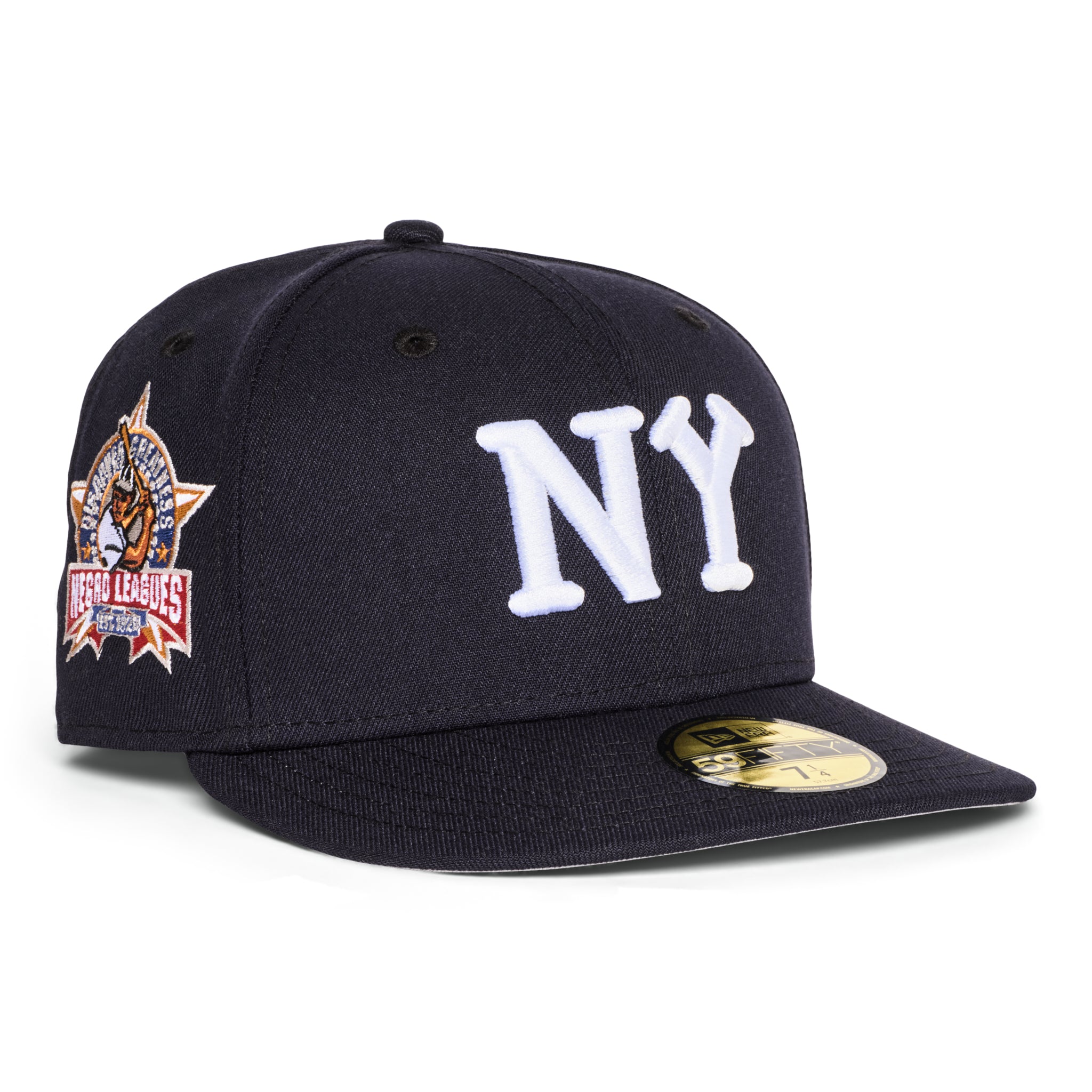 New York Black Yankees Solo "NY" Logo All Navy Negro Leagues