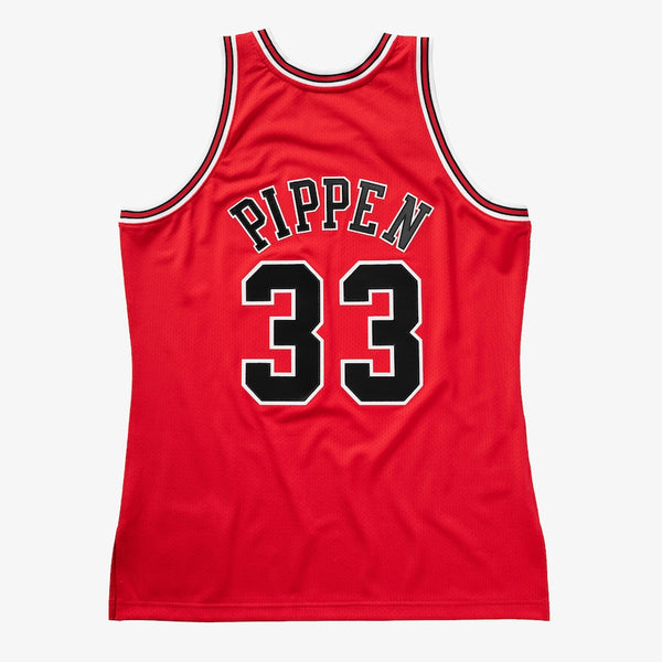 Chicago Bulls Red Exclusive Pippen Jersey