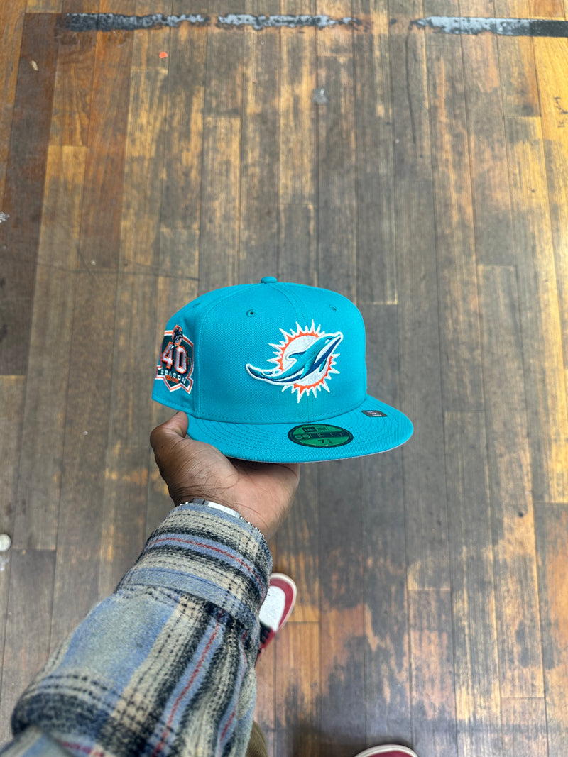 Miami Dolphins All Teal 4OTh Anniversary