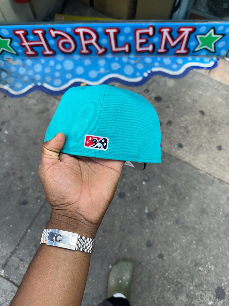 Greensboro Bats Teal and Black MiLB – CAP USA NYC