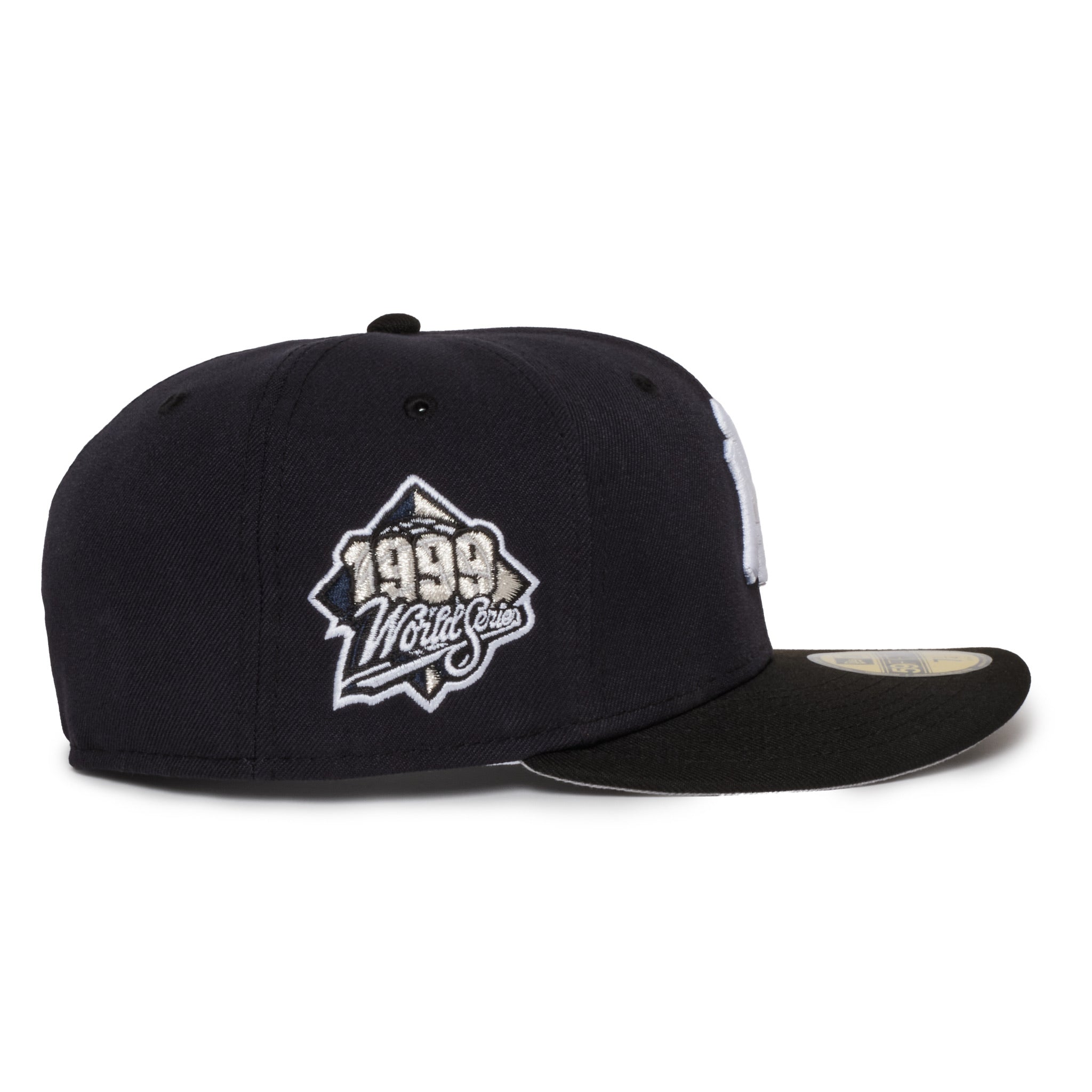 New York Yankees Navy & Black 1999 Silver World Series Grey uv