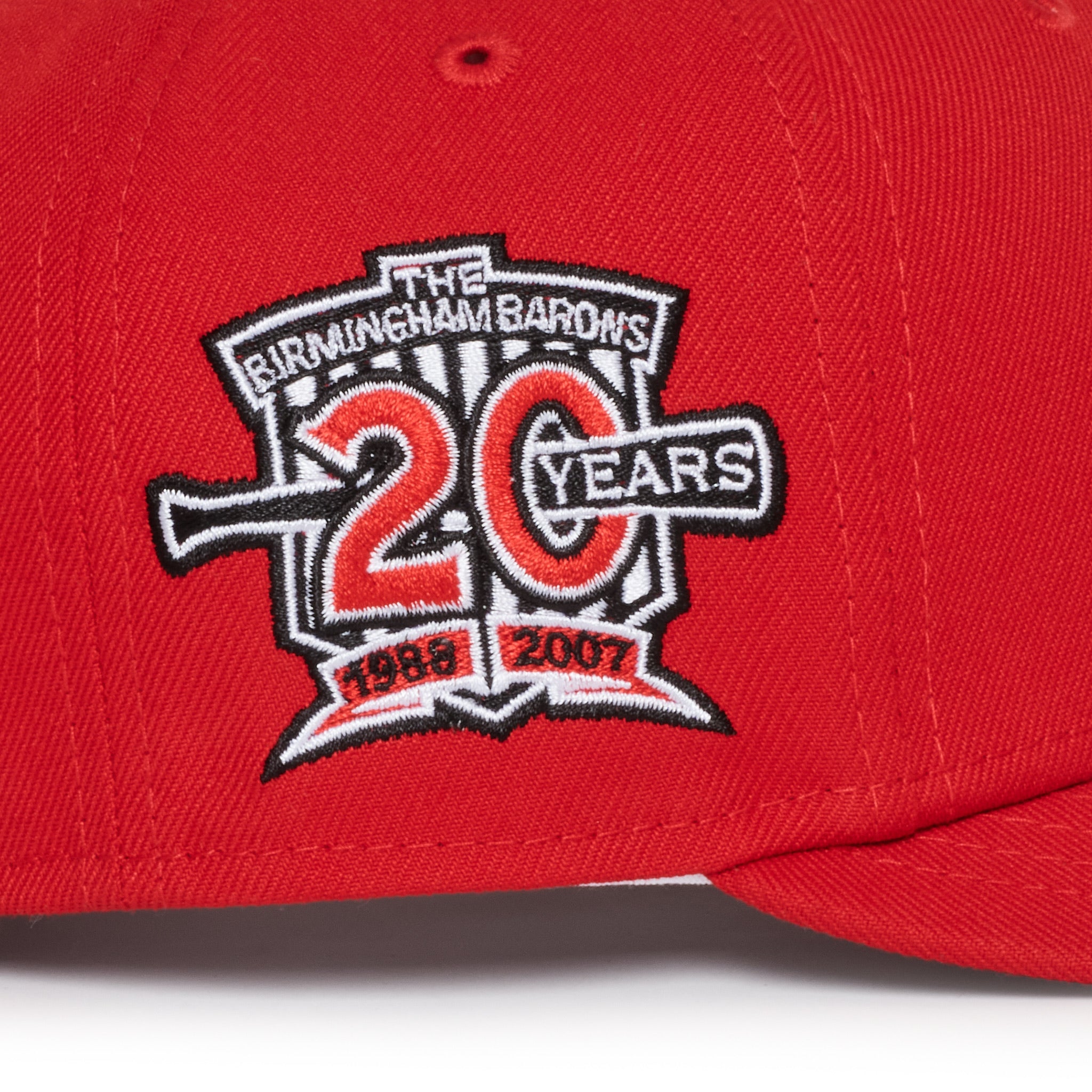 Birmingham Barons Red 20 Years Grey uv