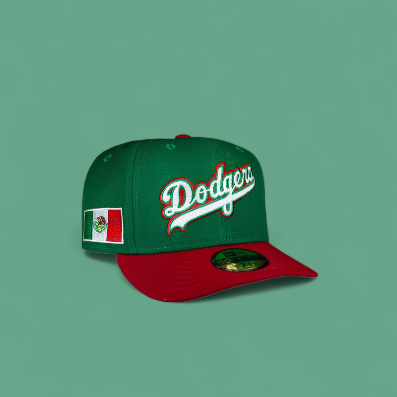 Los Angeles Dodgers Mexico Green And Red