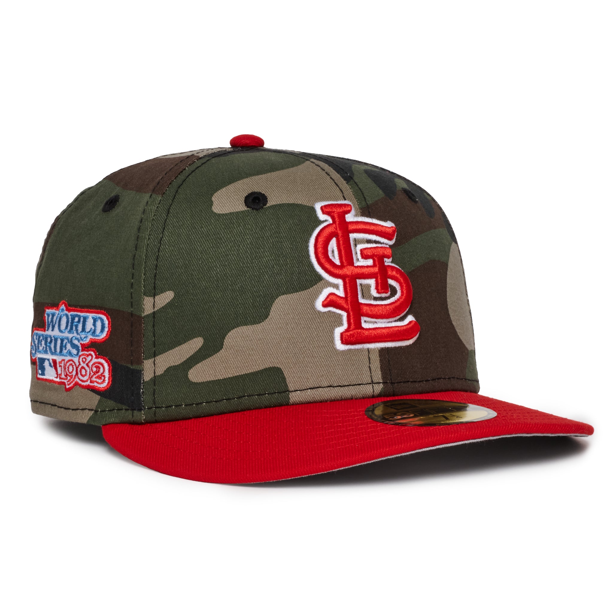 St. Louis Cardinals Camo & Red 1982 World Series Grey uv