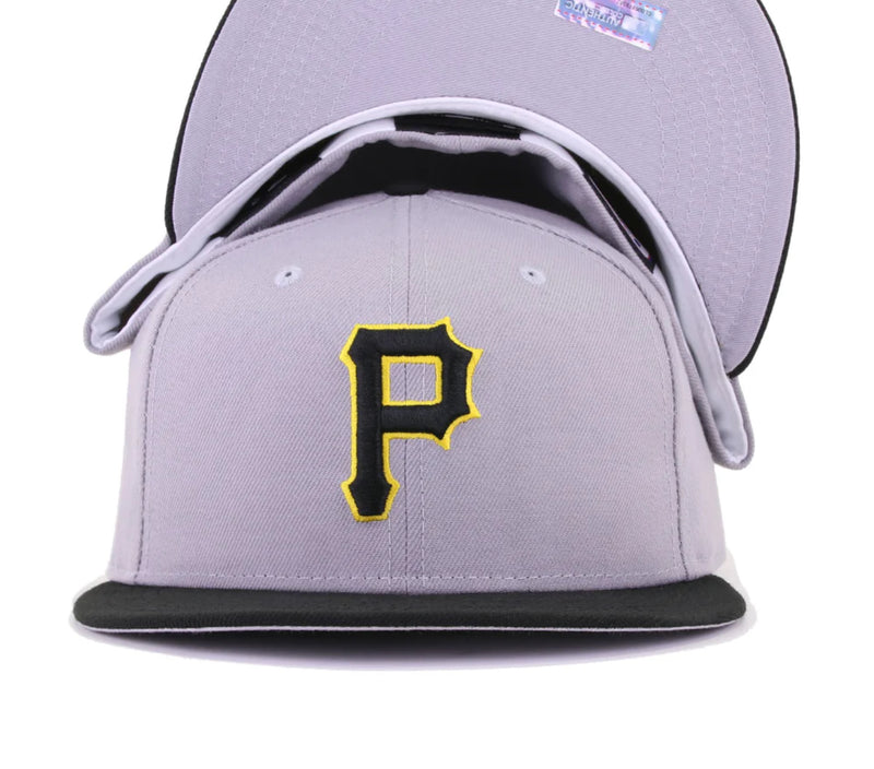 Pittsburgh Pirates Storm Grey & Black w/ Grey UV NO PATCH