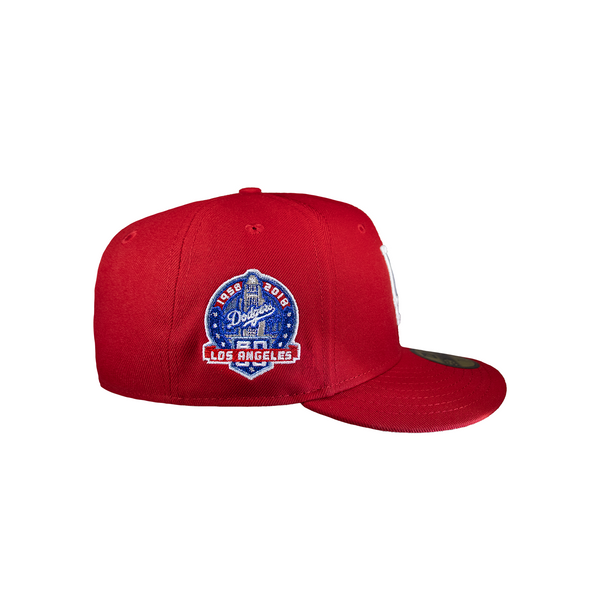 Los Angeles Dodgers All Red 60Th Anniversary