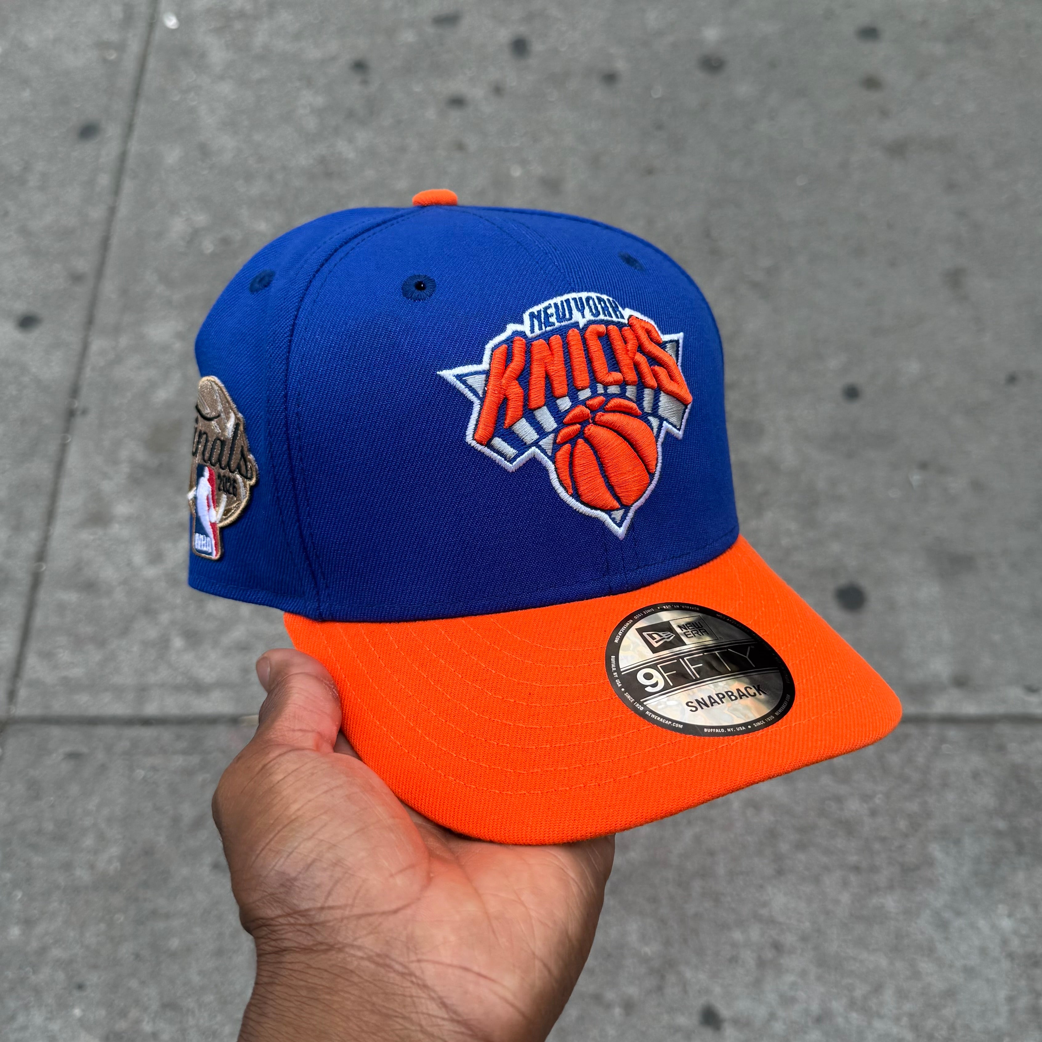 New York Knicks 2 Tone NBA 2026 Finals Classic Snap Back – CAP USA NYC