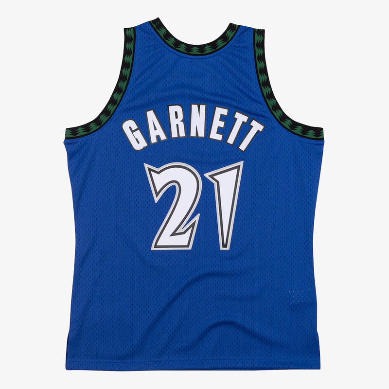 Minnesota Timberwolves Blue 03 Garnett Jersey