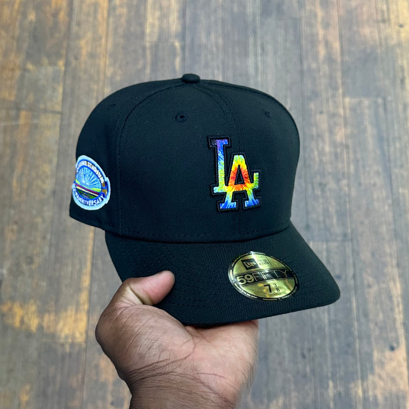 Los Angeles Dodgers Black Tie Dye Red UV