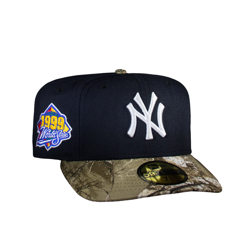 New York Yankees Navy and Real Tree 1999 World Series – CAP USA NYC New York Yankees Navy and Real Tree 1999 World Series – CAP USA NYC