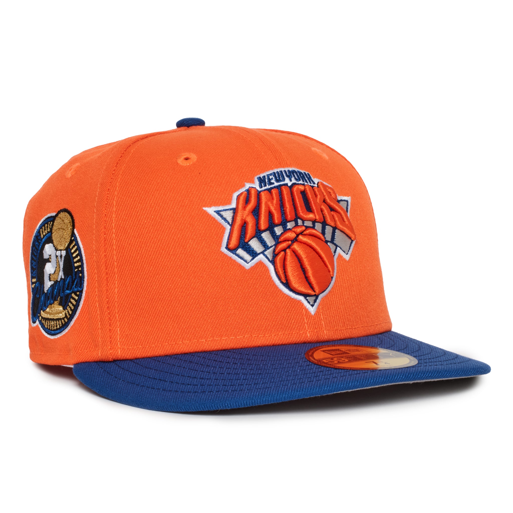 New York Knicks Orange and Royal 2X Champs