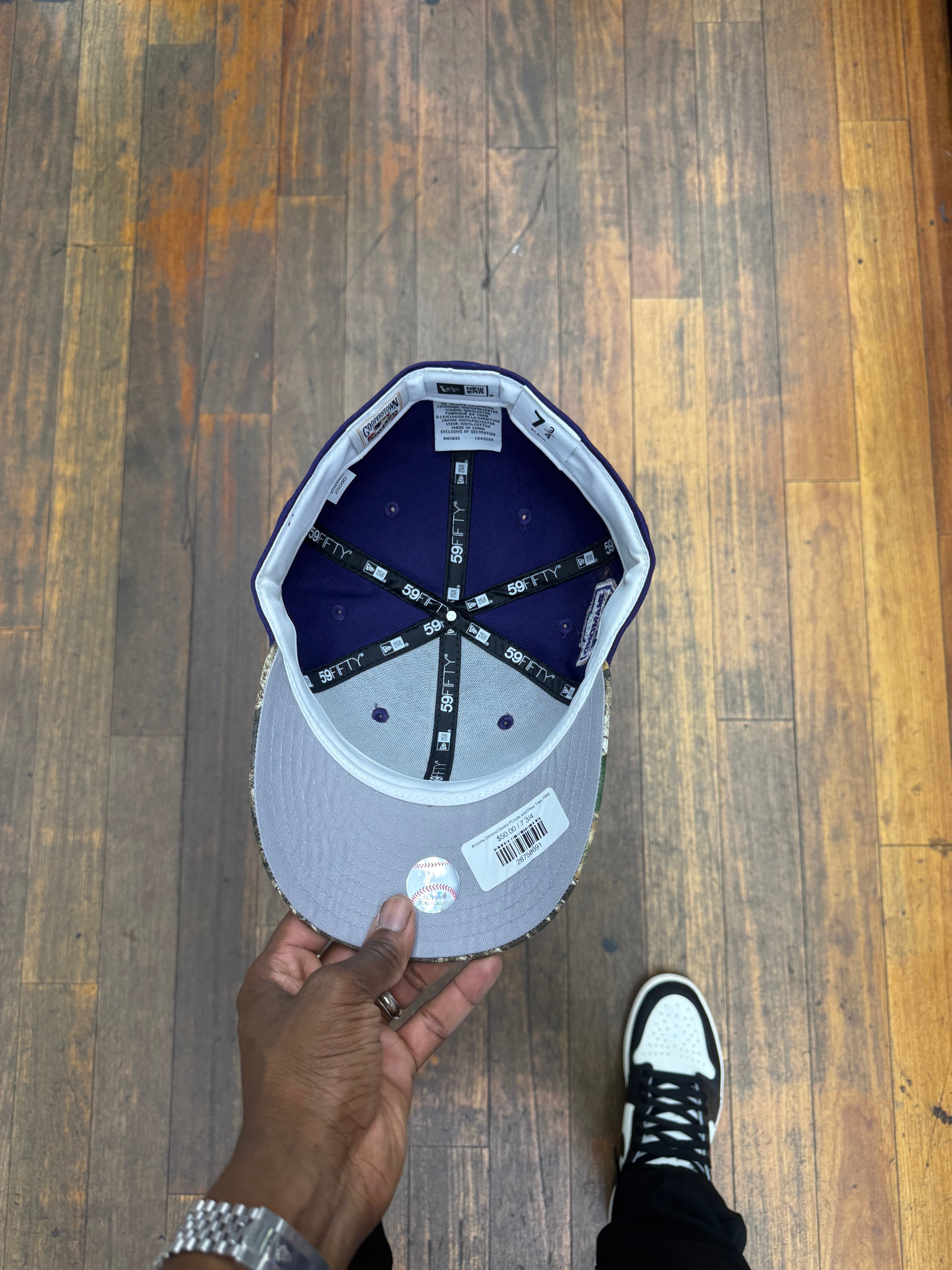 Arizona Diamond Backs Purple and Real Tree 1998