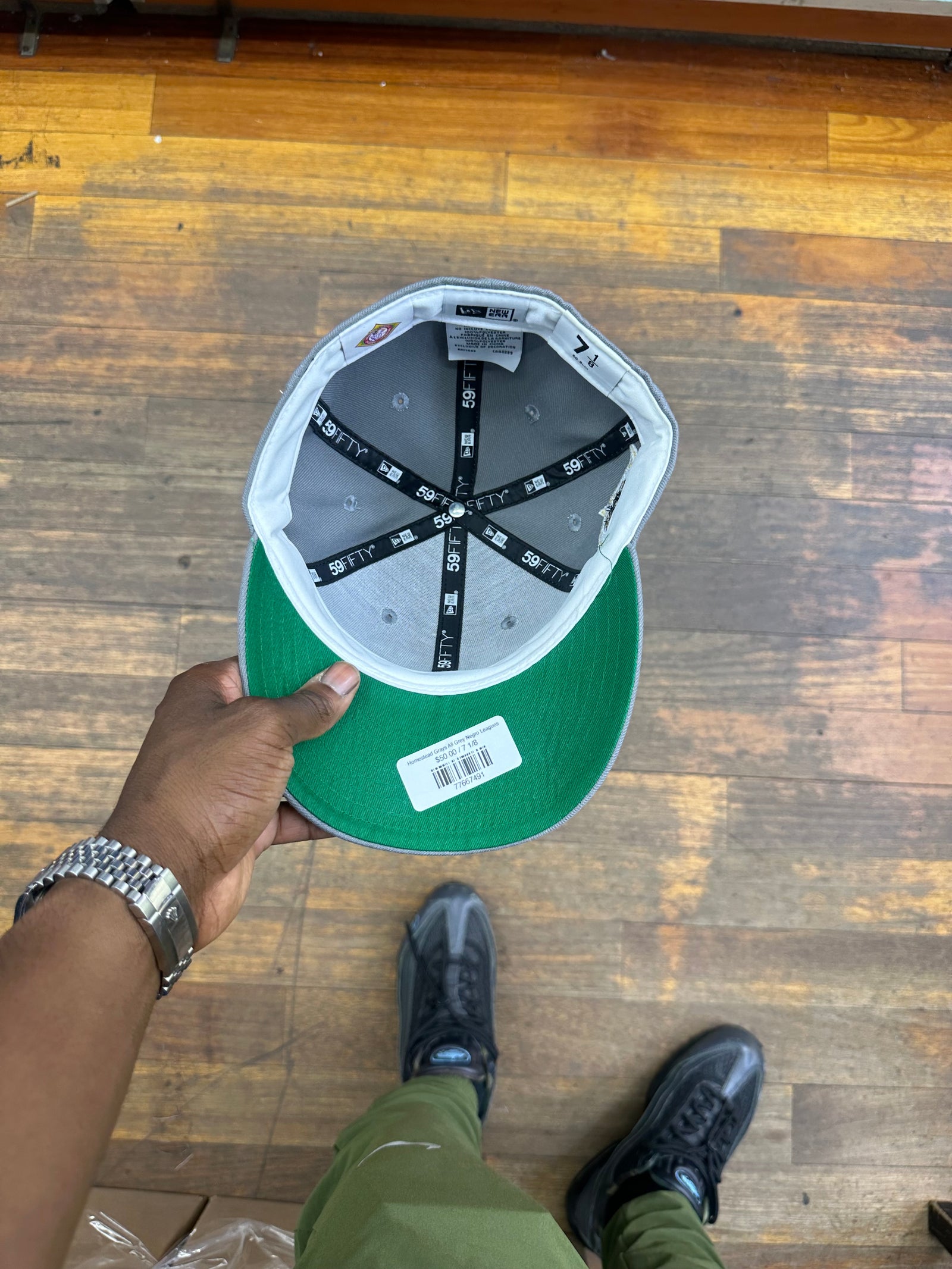 Homestead Grays All Grey Negro Leagues – CAP USA NYC