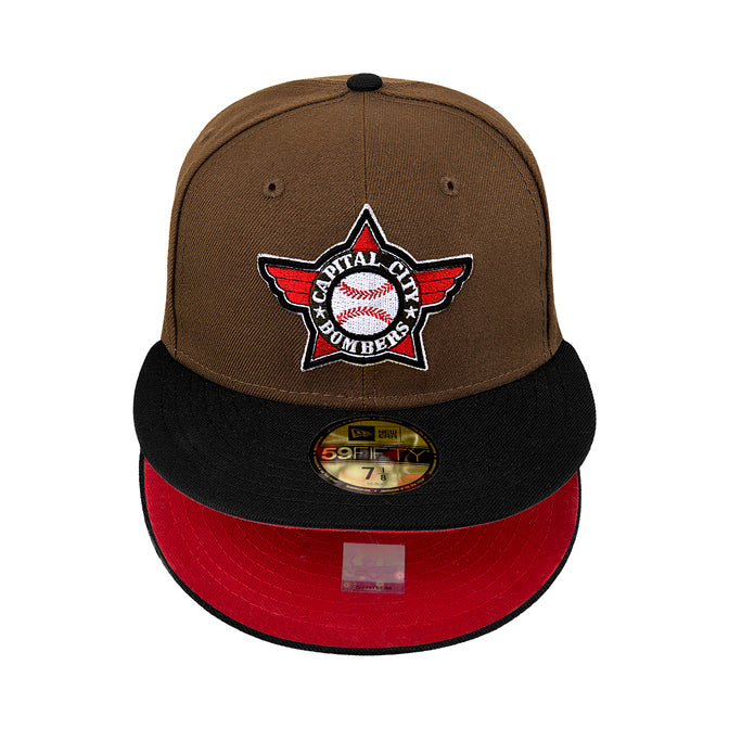 Capital City Bombers Brown and Black Red UV