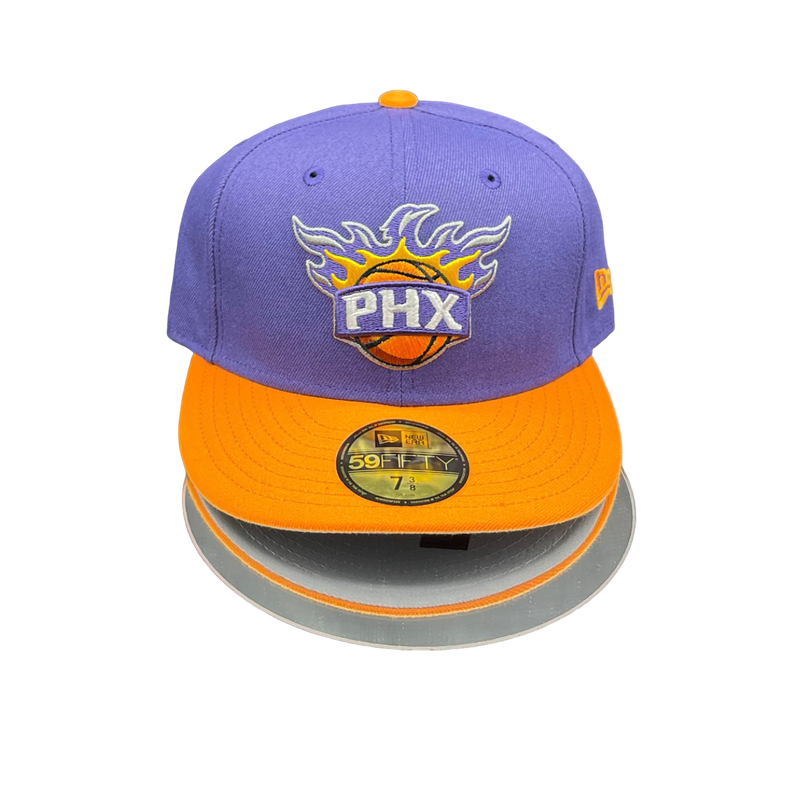 Phoenix Suns 2t Purple and Orange Grey UV