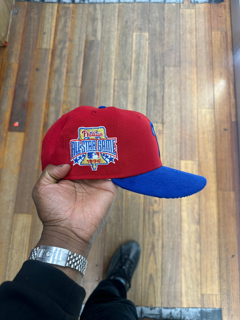 Philadelphia Phillies Red And Corduroy Royal 1996 ASG