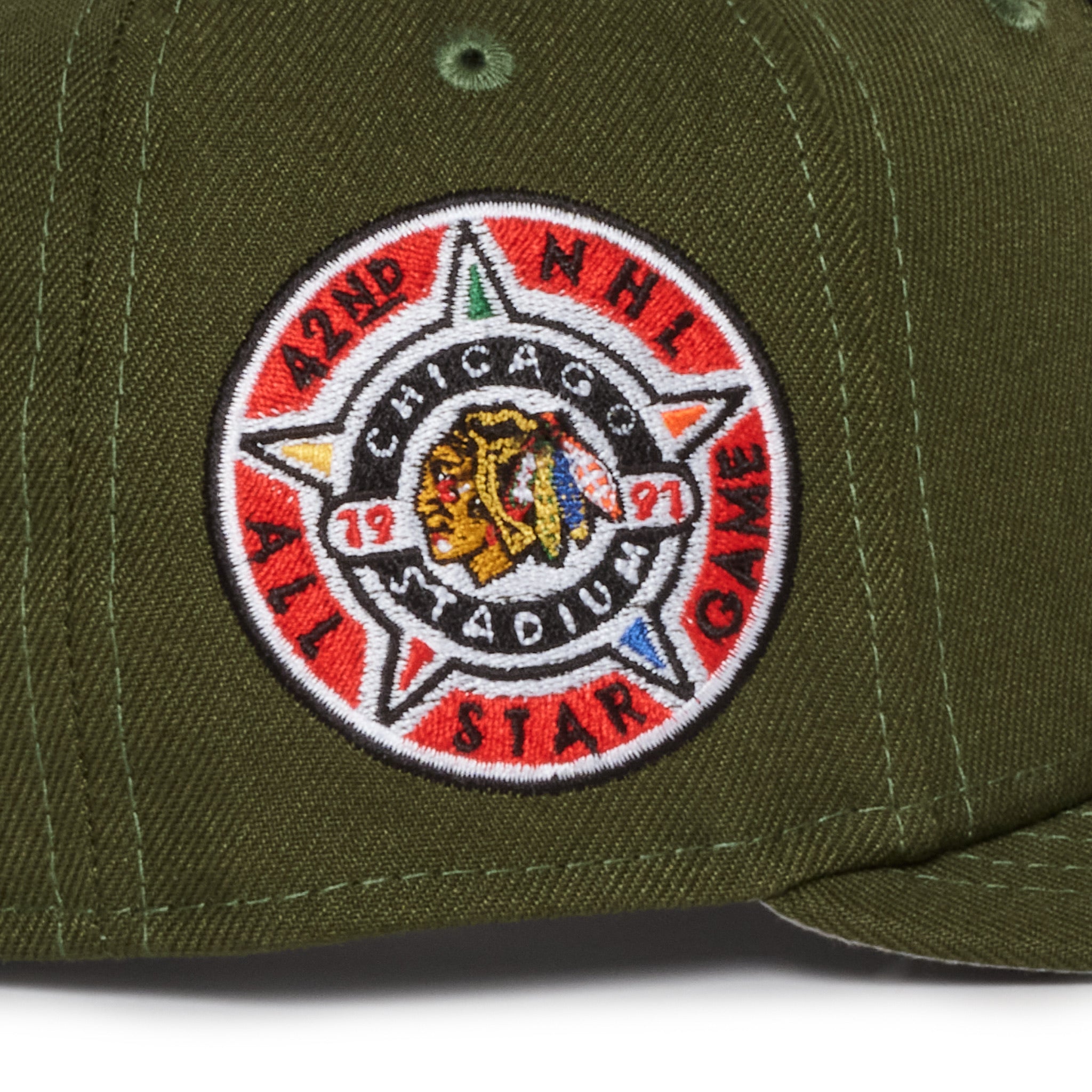 Chicago Blackhawks Rifle Olive Green 1991 World Series