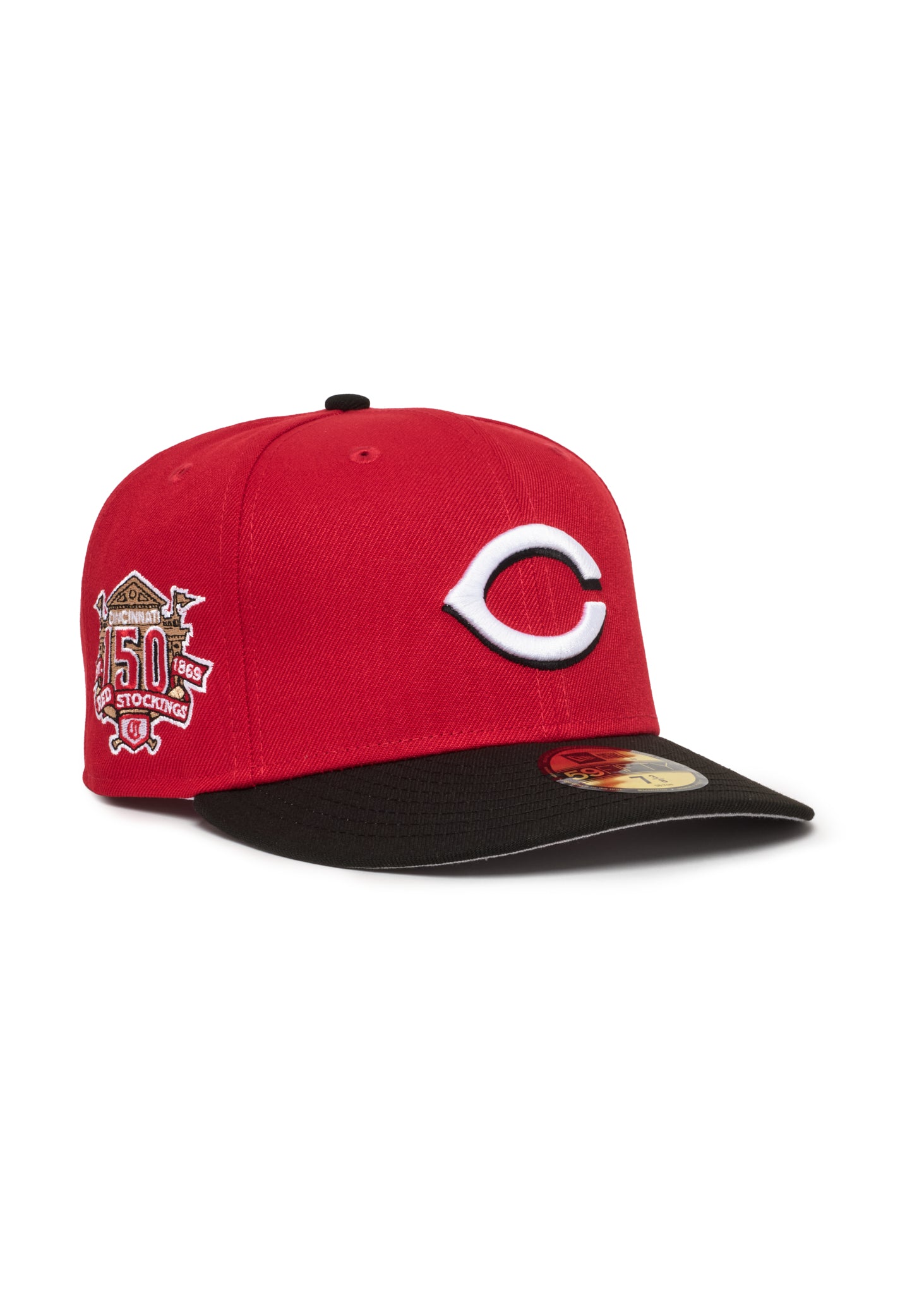 Cincinnati Reds Red and Black 150 Years