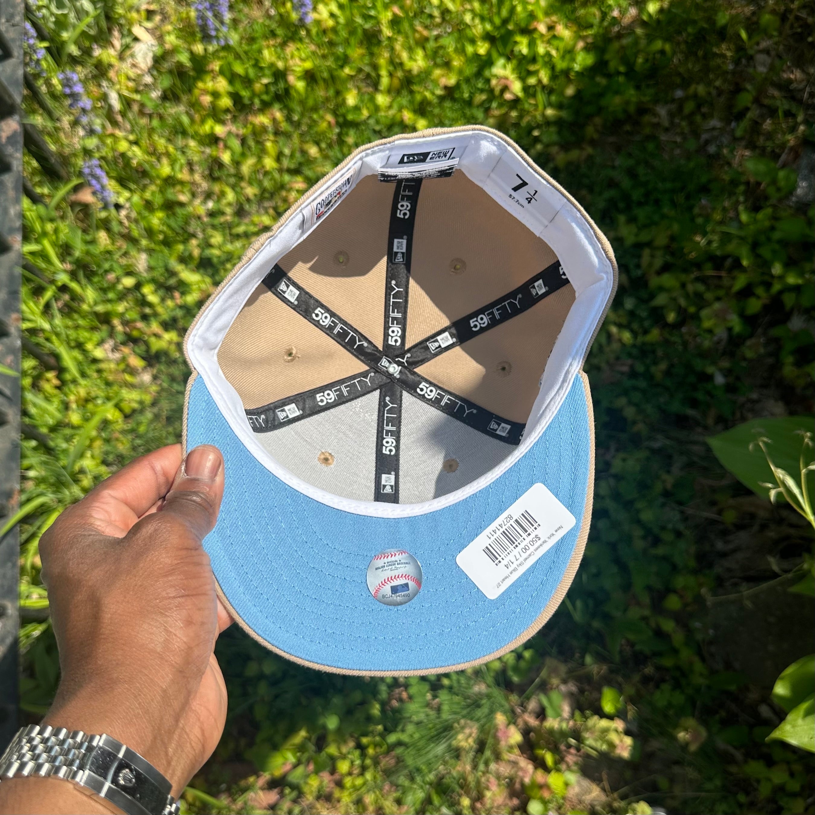 New York Yankees Camel Sky Blue Heart 27X World