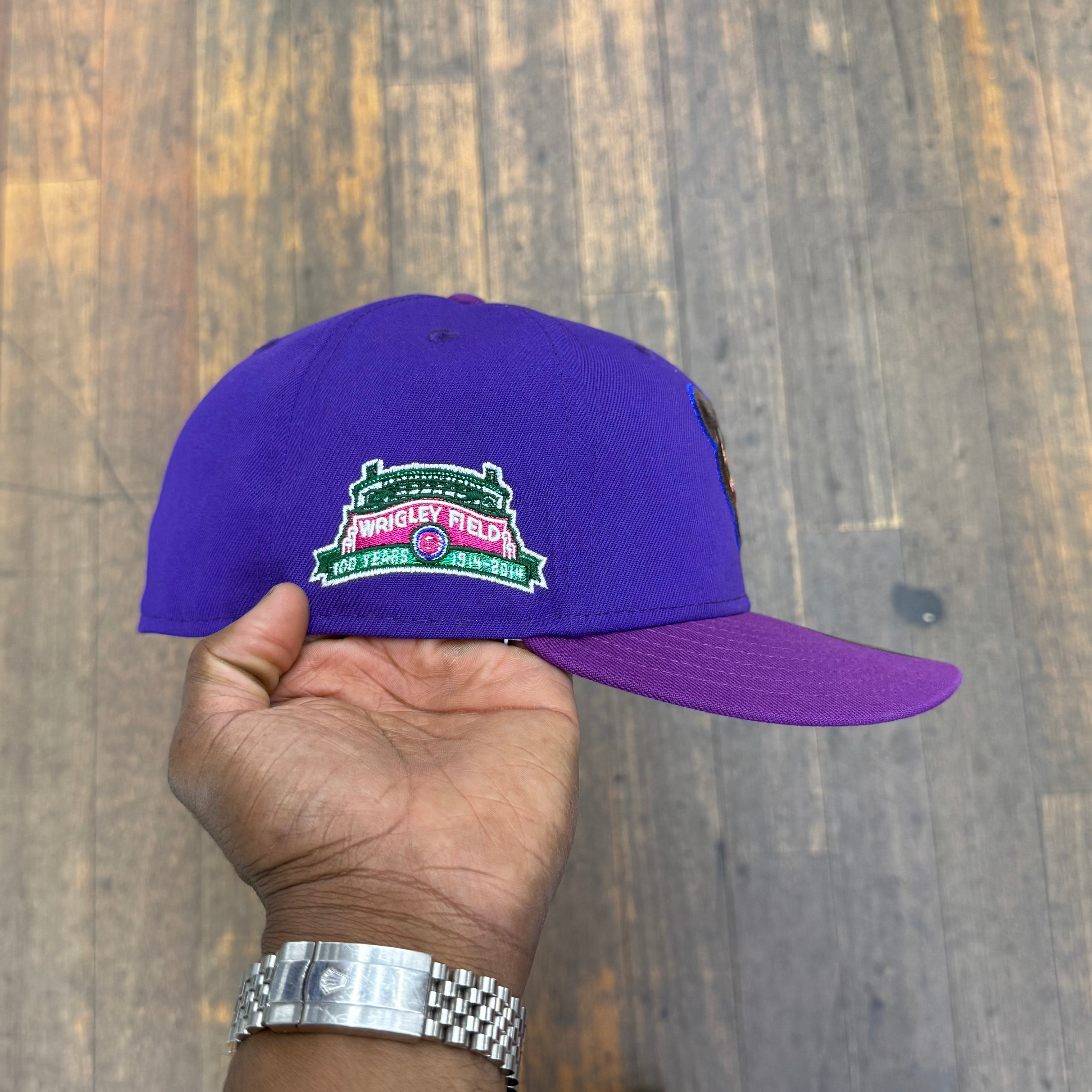 Chicago Cubs Purple and Grape 100 Years