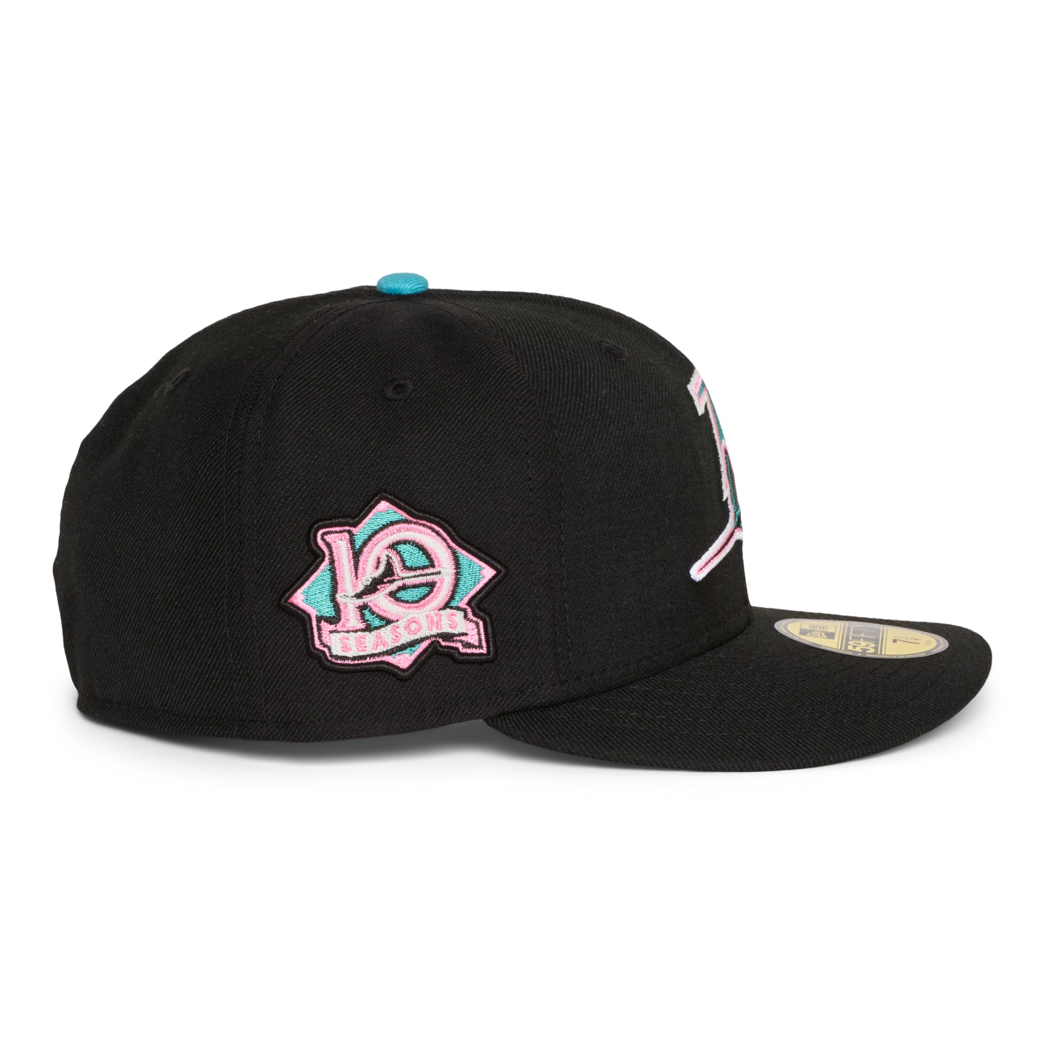 Tampa Bay Rays Black South Beach 10 Seasons Grey UV