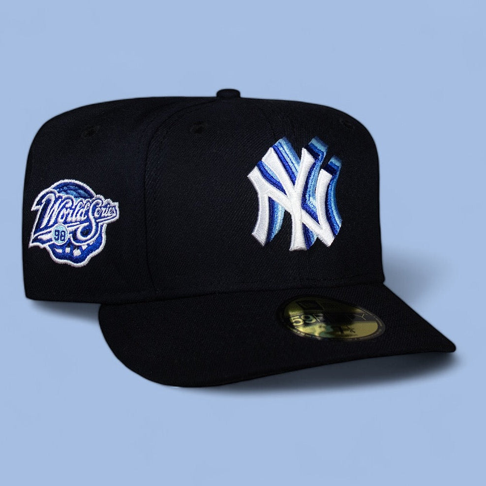 New York Yankees Navy 3D ICE LOGO 98 WS – CAP USA NYC
