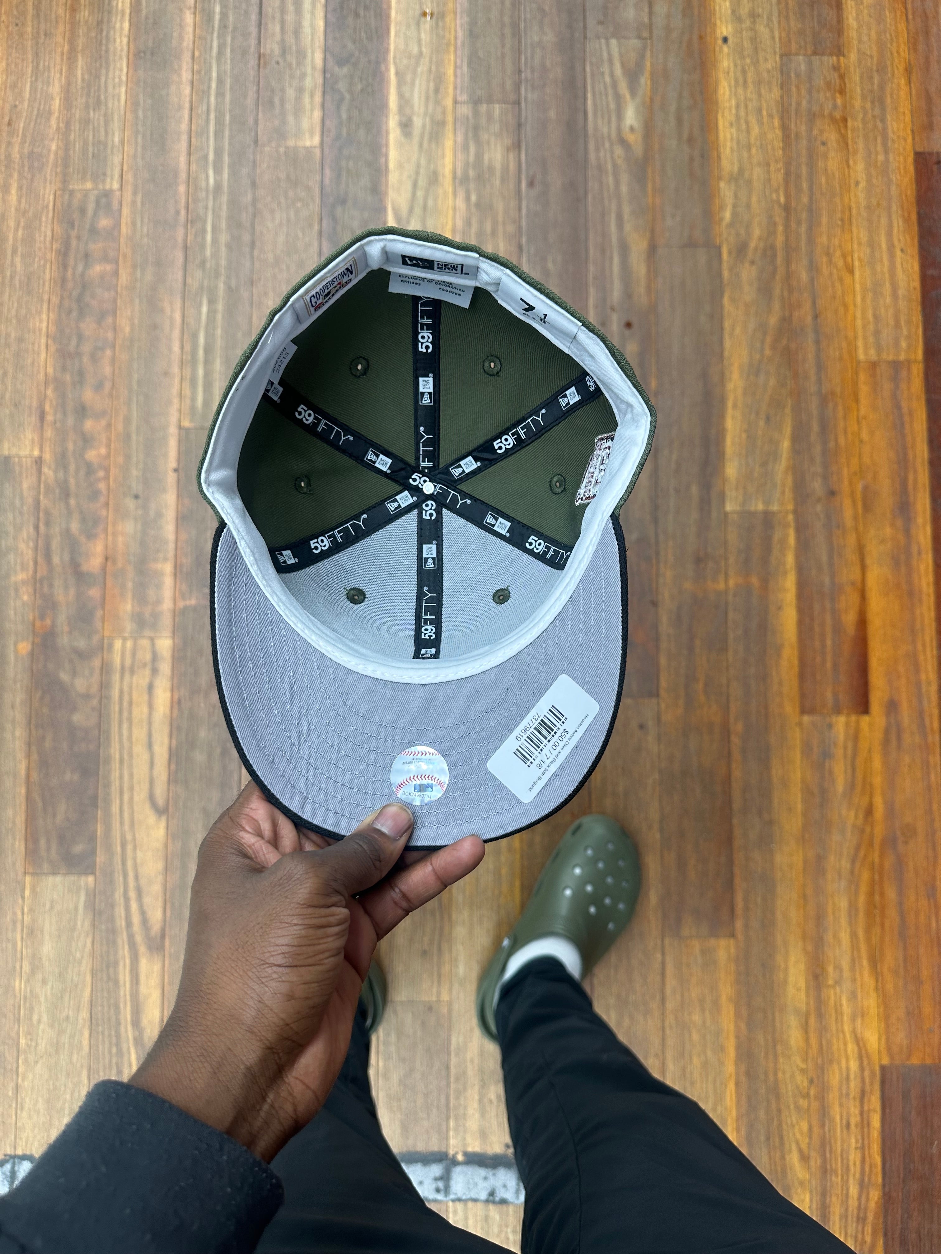 Houston Astros Olive and Black 50th Burgundy Outline