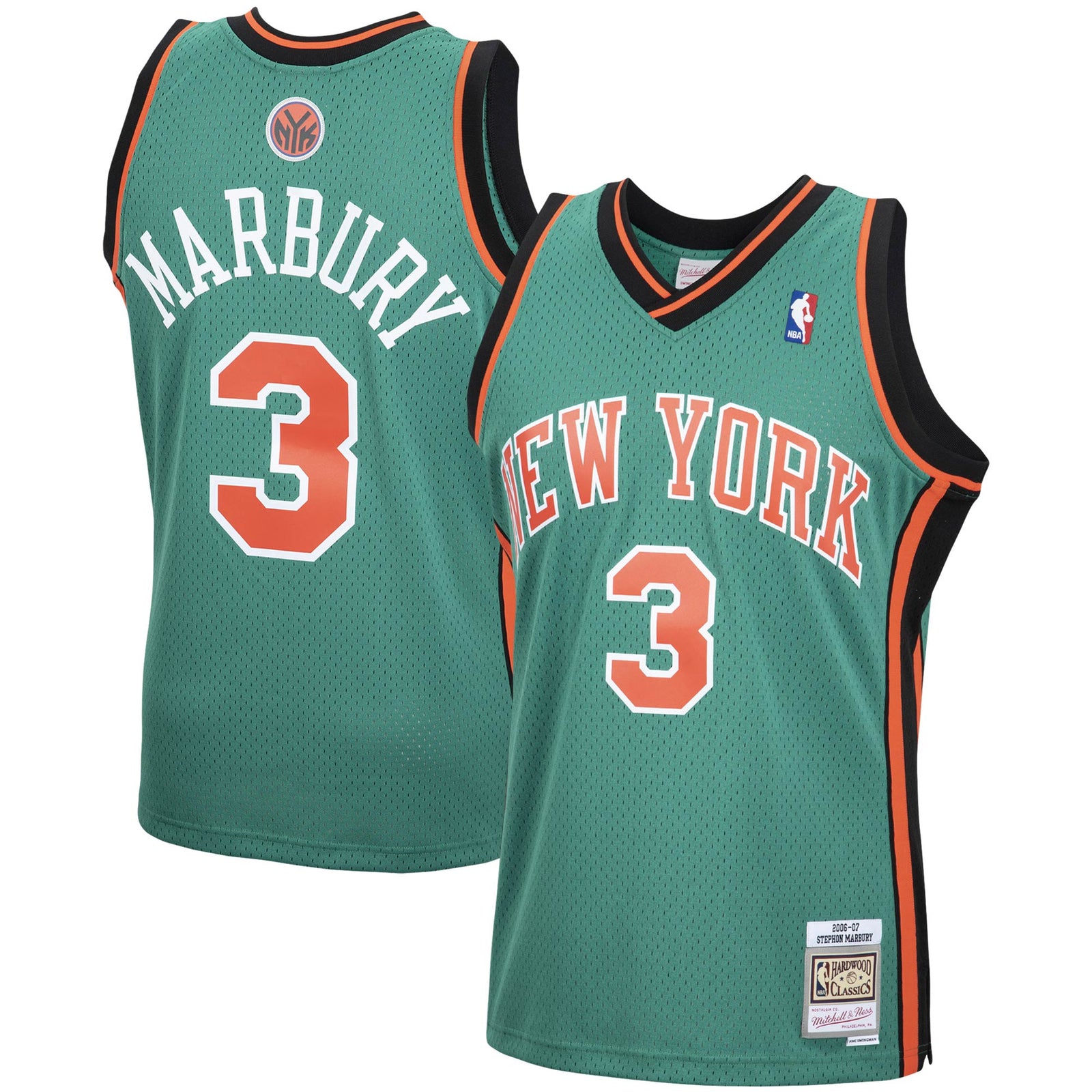 KNICKS GREEN JERSEY MARBURY – CAP USA NYC