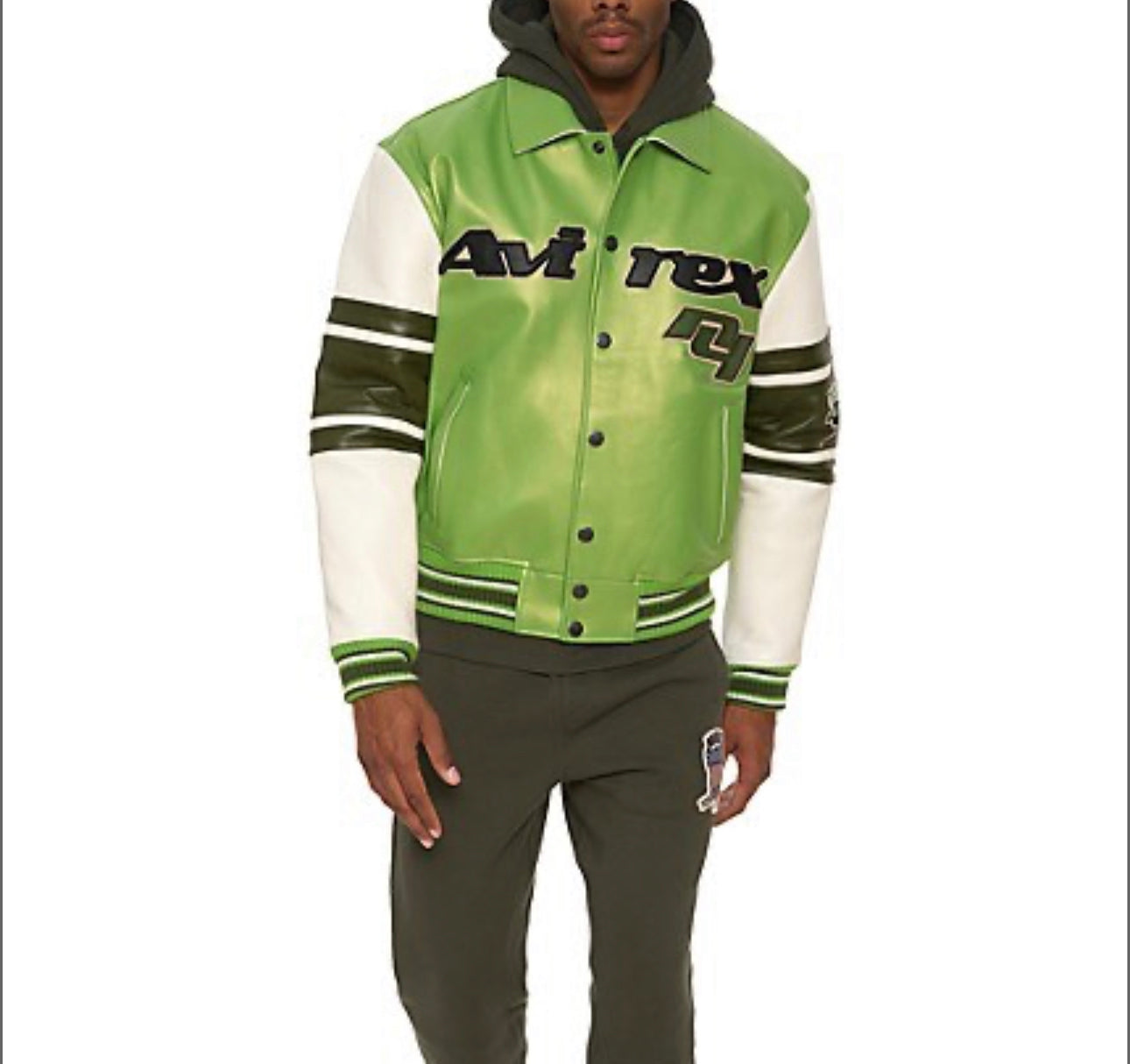Avirex- Stars & Stripes Jacket- Green – CAP USA NYC