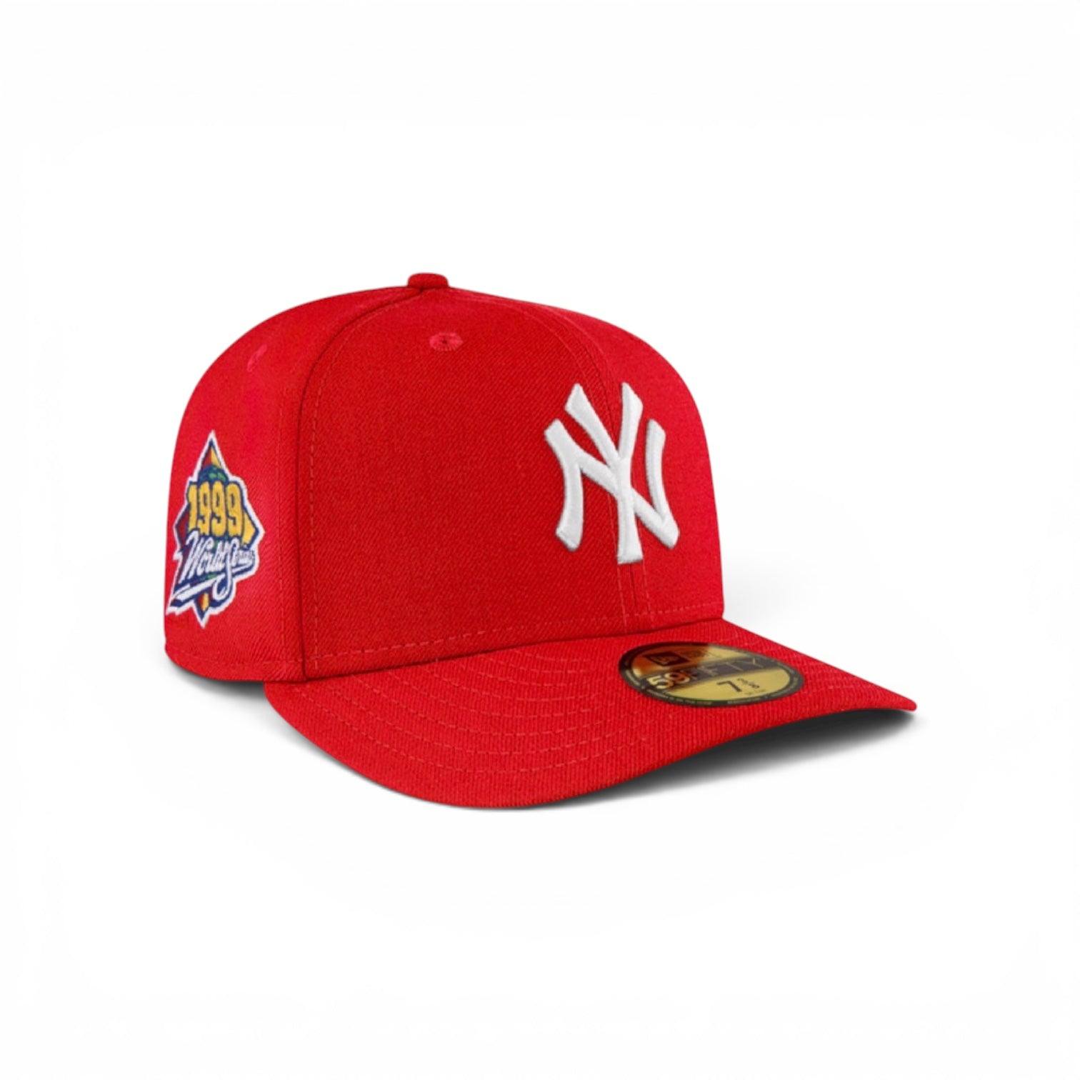 New York Yankees Red Flat Back 1999 World Series Grey UV – CAP USA NYC