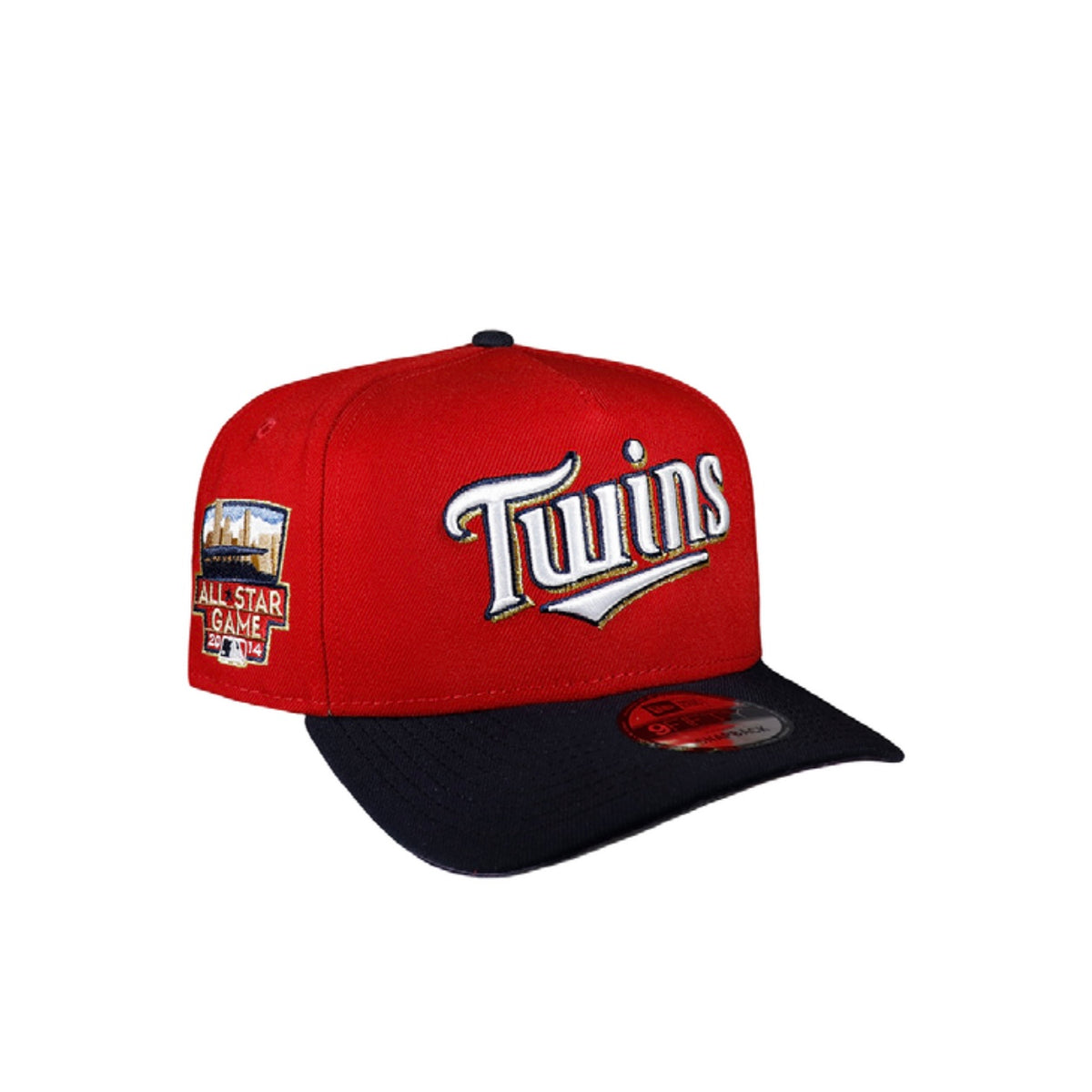 Minnesota Twins Red & Navy Script 950 AFrame Snap Back – CAP USA NYC